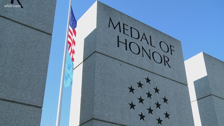 There are only 69 living Medal of Honor recipients They'll be honored in Knoxville in 2022