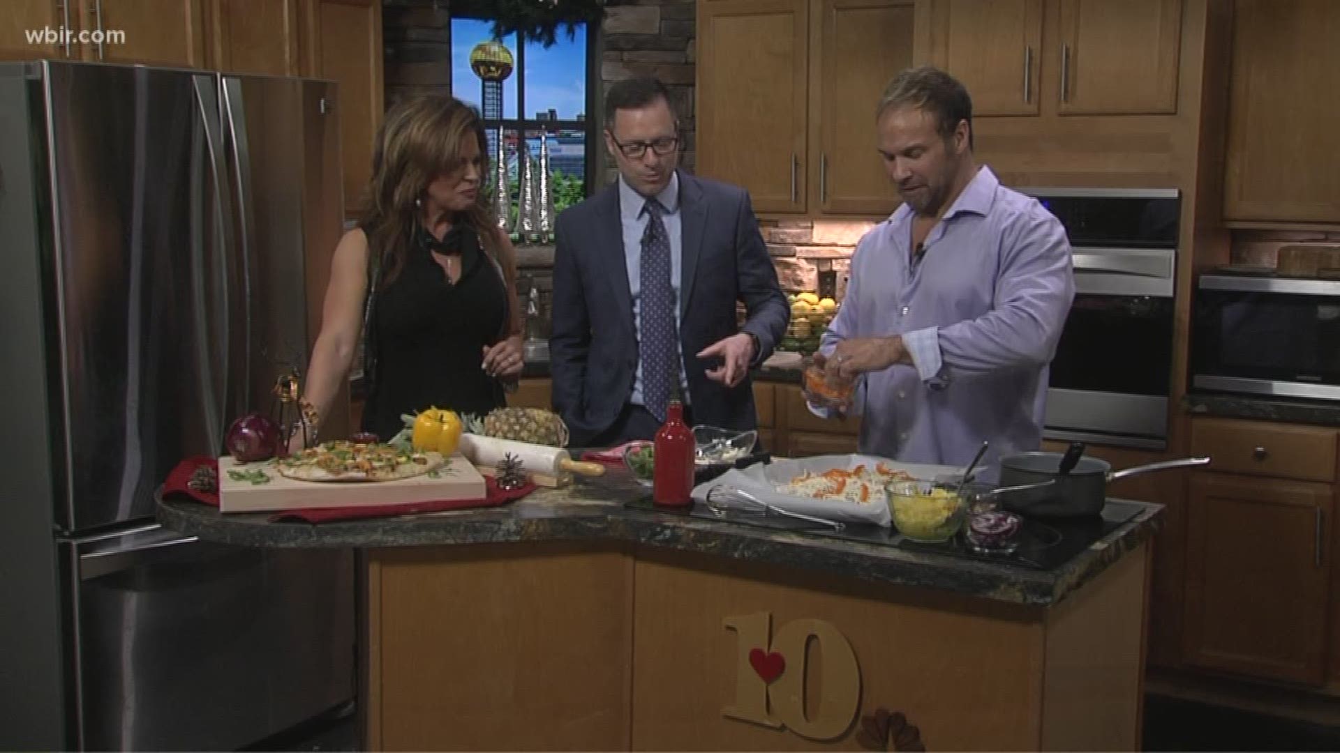 Scott and Michelle Williams from Totality Living Well are here to share their recipe for Pork Chop Pineapple Pizza.