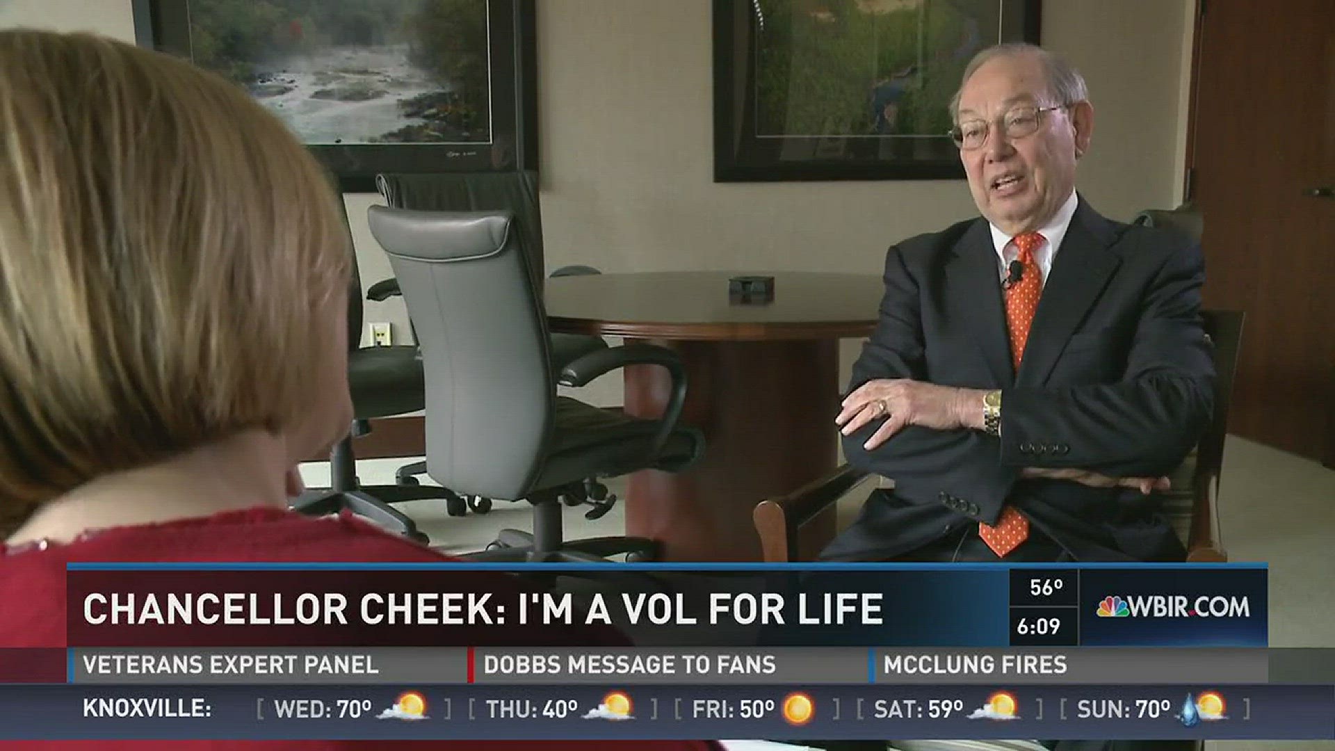 Feb. 7, 2017: Outgoing UT Chancellor Jimmy Cheek reflects on his eight-year tenure in the post.