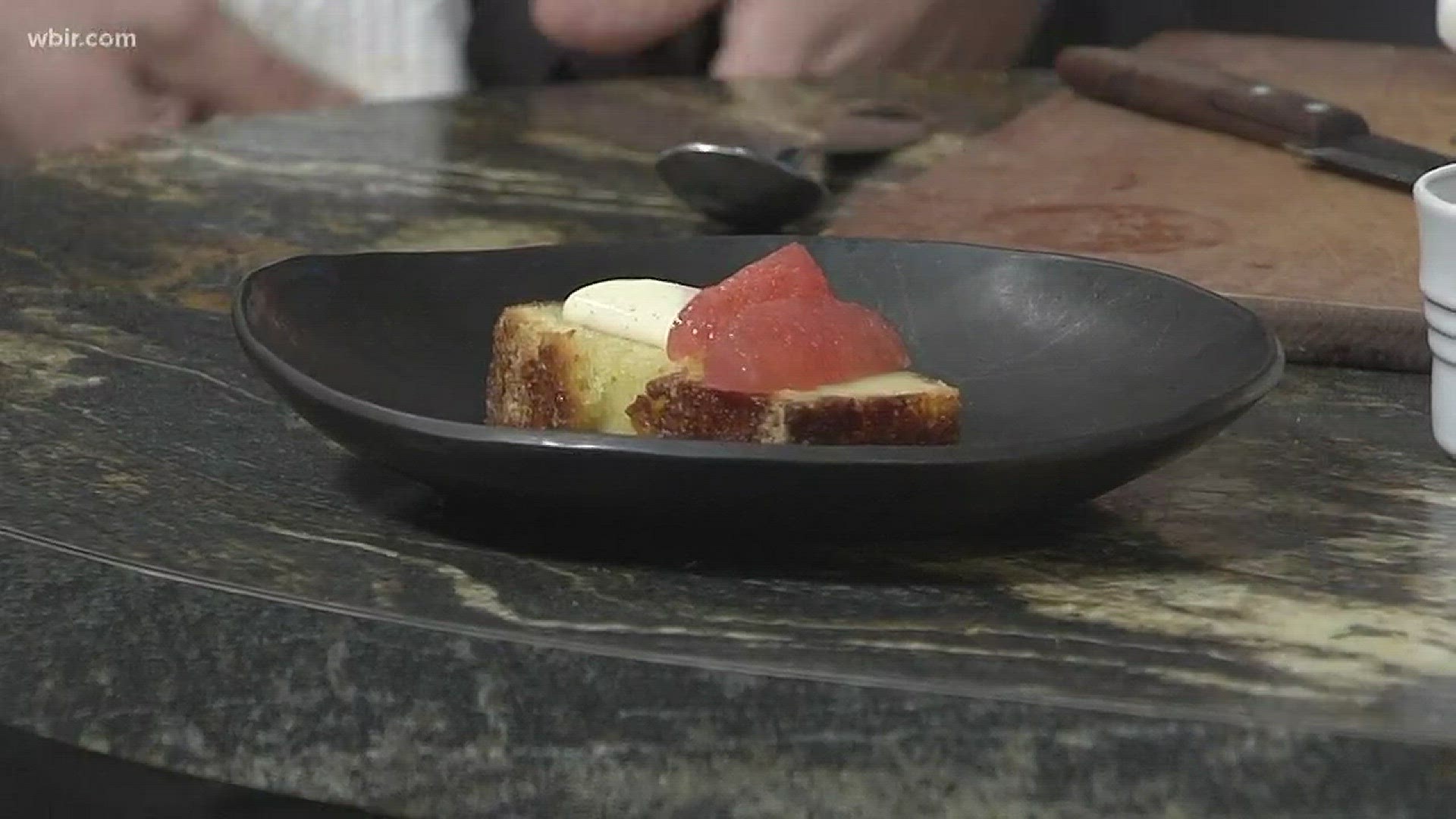 Blackberry Farm makes a pound cake with olive oil instead of butter