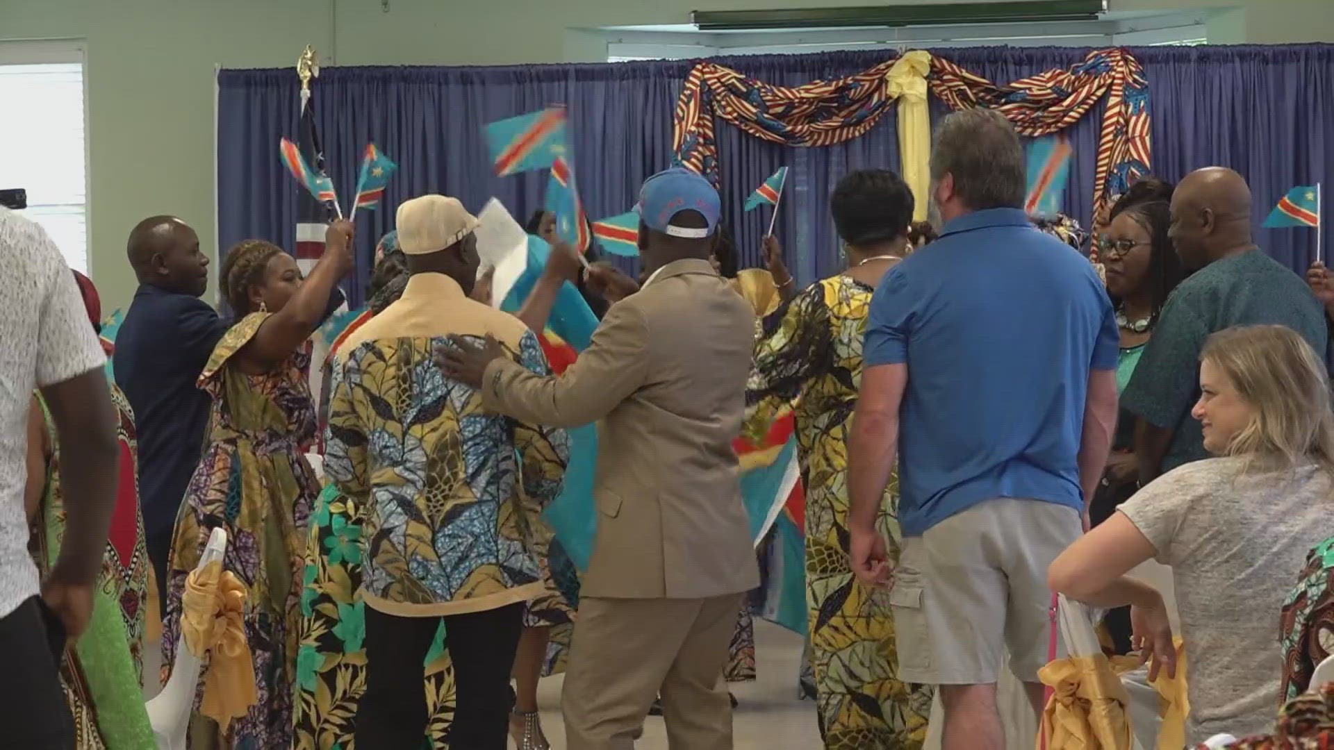 It was the 63rd celebration of the independence of the Democratic Republic of Congo. The Congolese community came together to celebrate their freedom from Belgium.