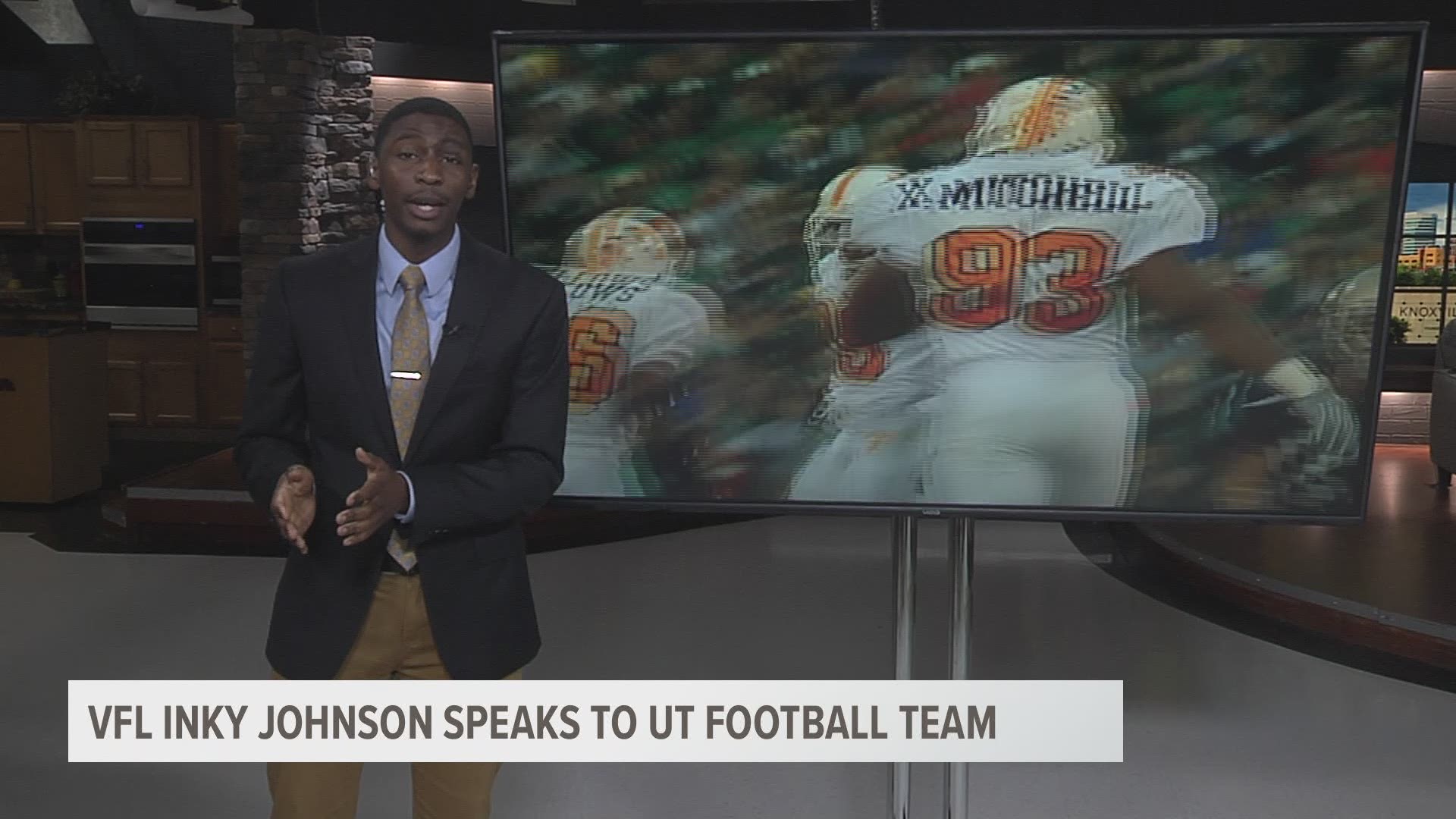 VFL Inky Johnson has an inspirational story. On Friday, he shared that story with the 2019 Tennessee football team and gave them words of encouragement.