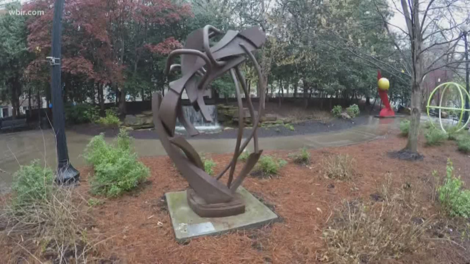 Dogwood Arts says it is an ongoing project and it hopes to install the rest of the 22 total sculptures in May.