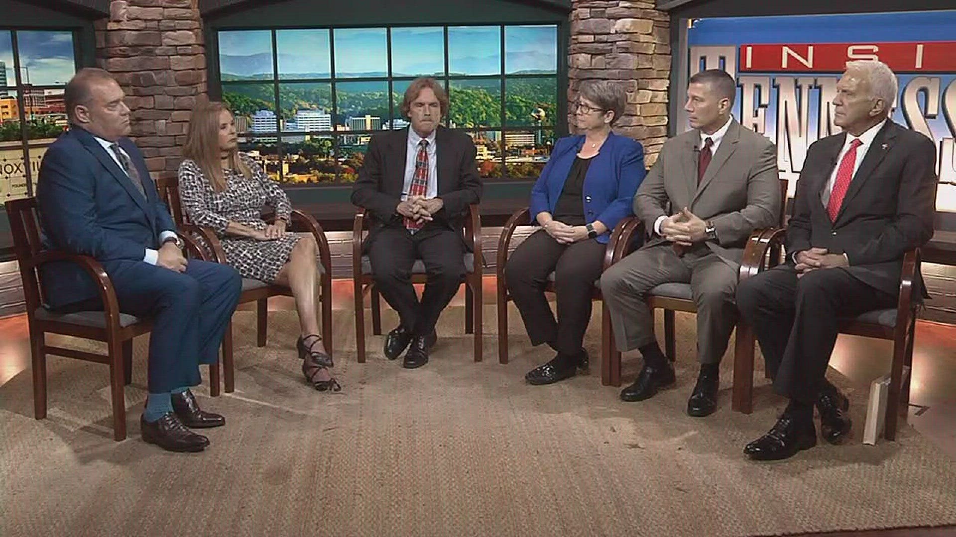 Knox County Schools Superintendent Bob Thomas, Health Department Director Martha Buchanan and Neil Morgenstern, retired DEA agent with AHIDTA, talk about confronting opioid abuse.