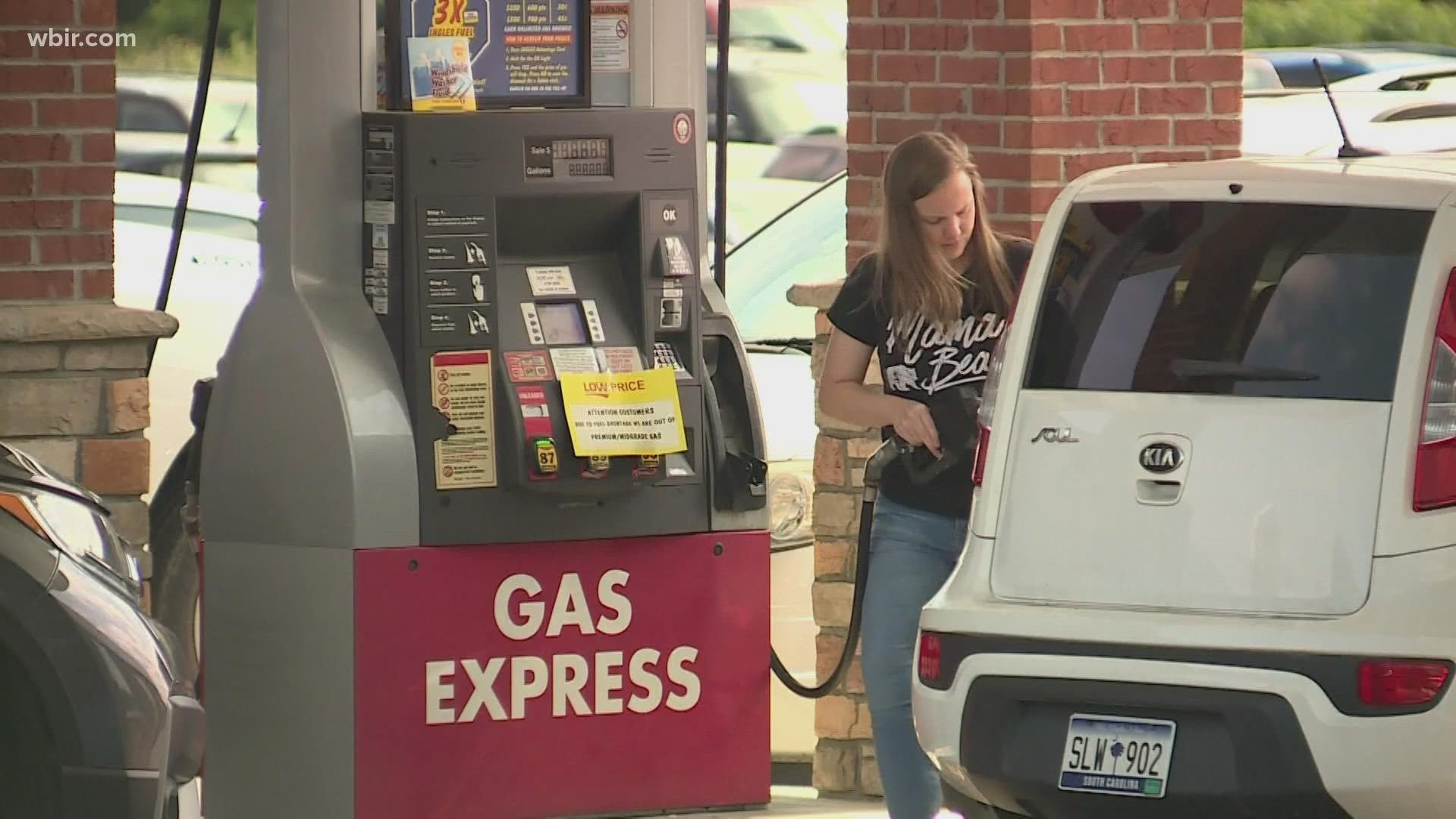 While now above $3 on average, the average price of gas in Tennessee is about 26 cents below the national average.