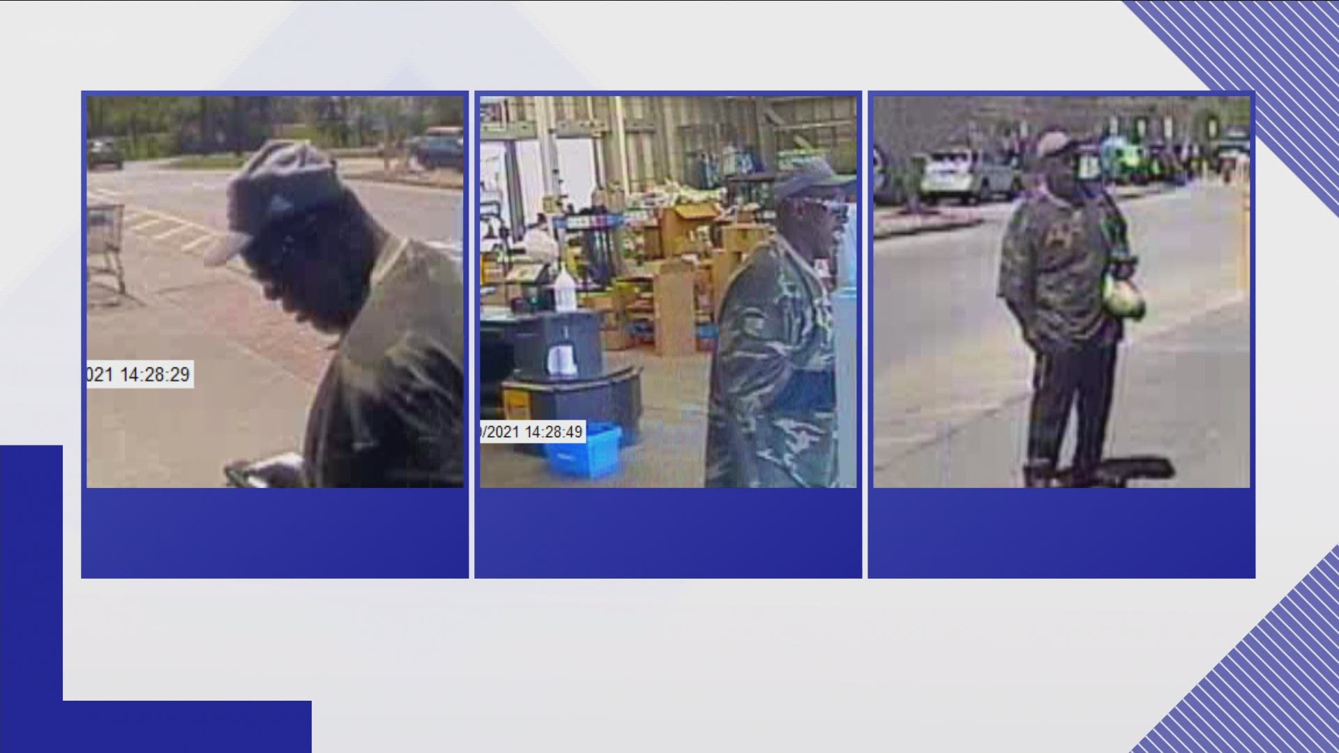 The suspect robbed an FSNB location inside of a Walmart in East Knoxville, officials said.