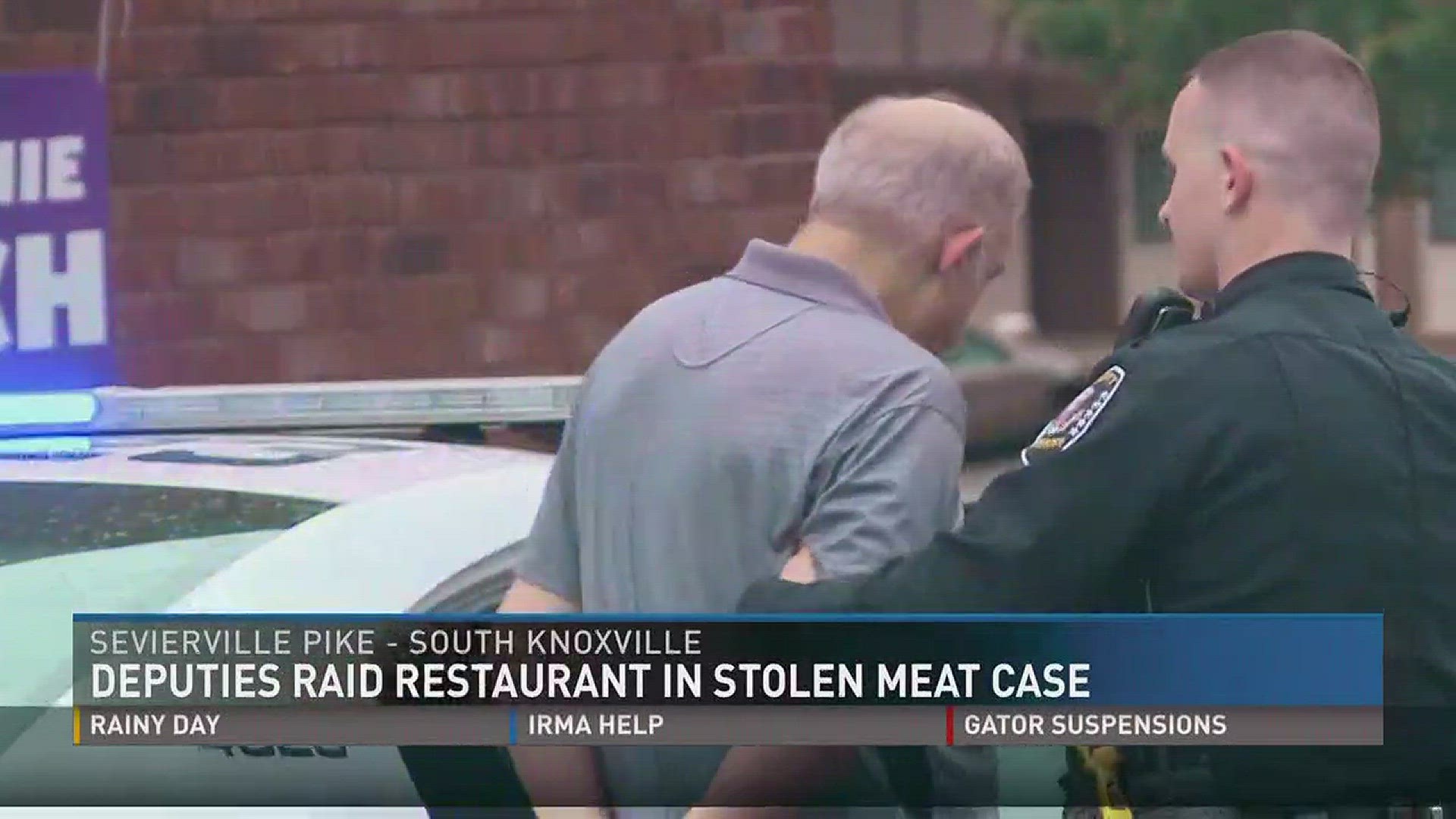 Sept. 13, 2017: Knox County deputies raided a South Knoxville restaurant and arrested the owner in an alleged stolen meat case.