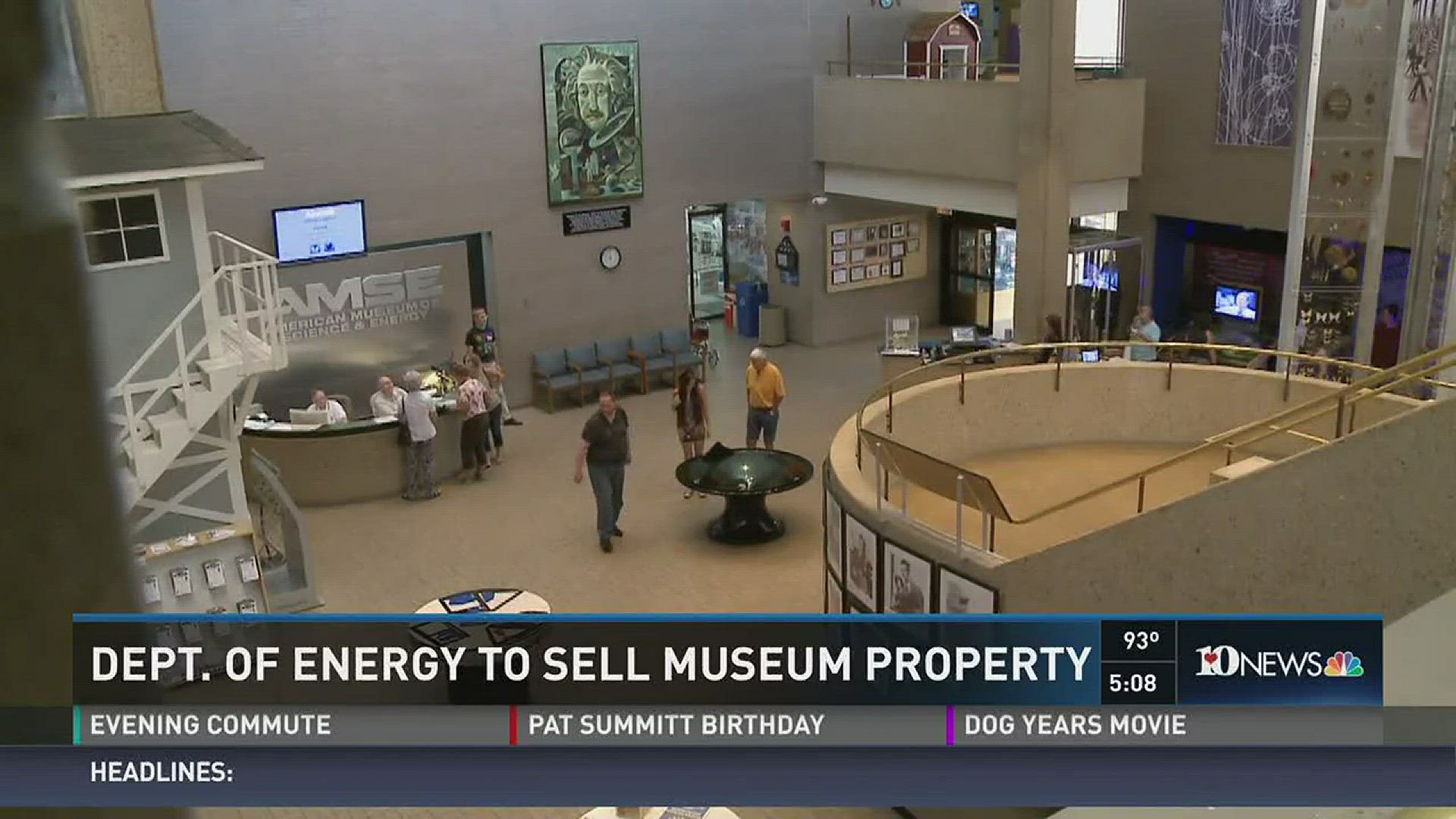 Dept. of Energy awaits approval to sell the AMSE building and property.