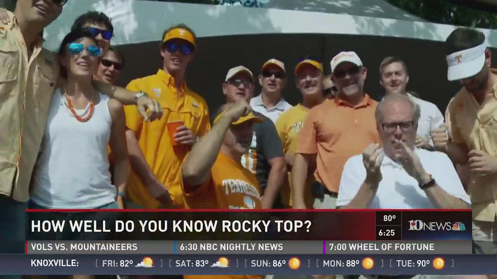 It takes a true Vol fan to know each and every word of Rocky Top.