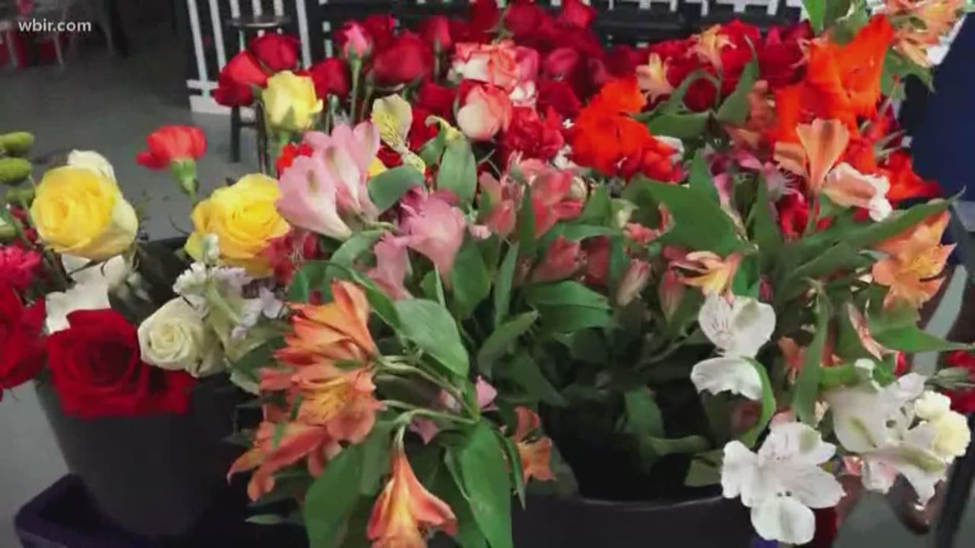 "Random Acts has a very simple mission, we recycle flowers from events, and grocery stores then re-purpose them into bouquets delivered to hospitals, health care facilities, hospice and assisted living facilities," explained Christina Sayer.