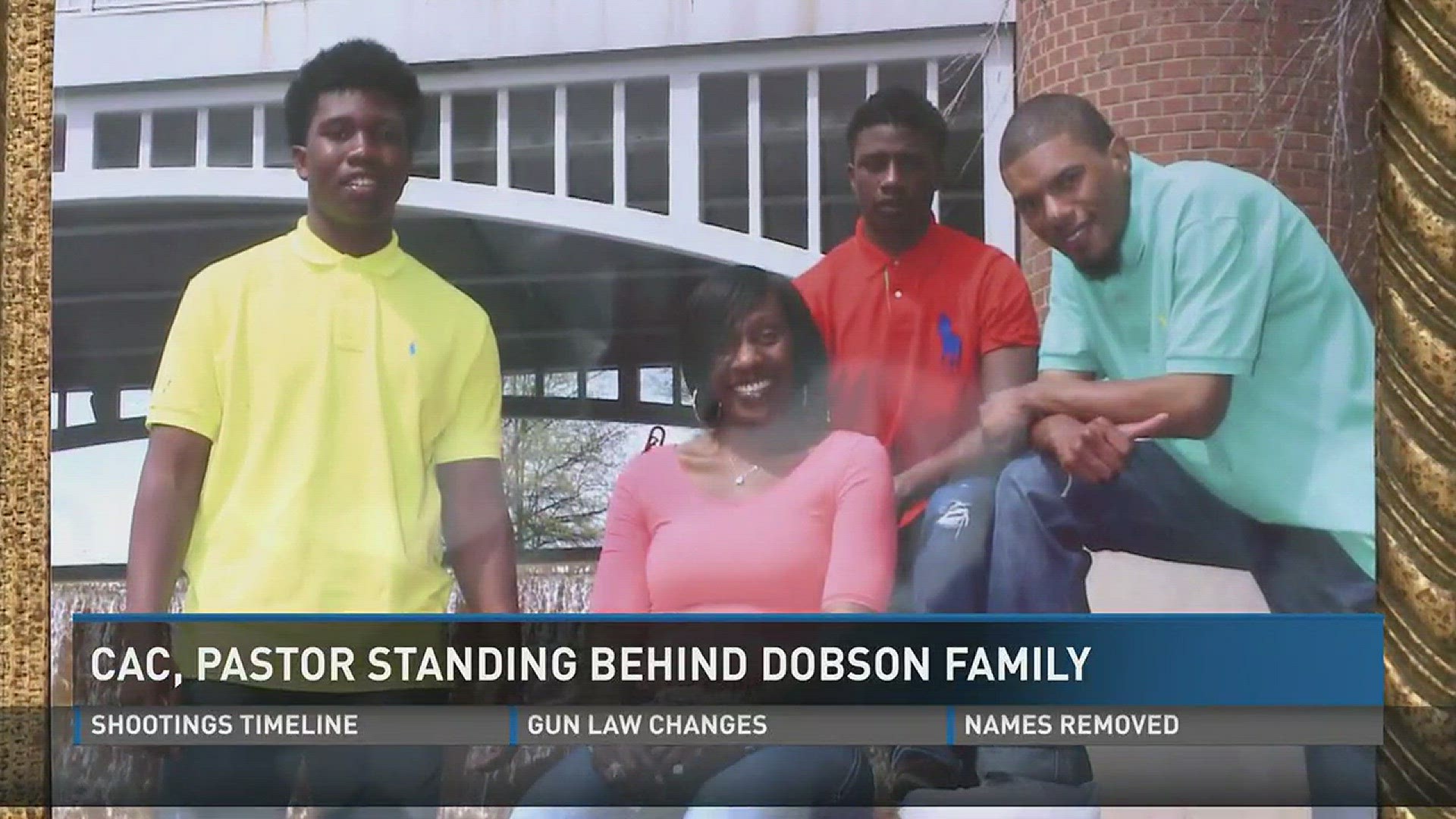 A Knoxville pastor and the employer of the mother whose son was shot to death last week say they're standing strong with the family. Dec. 22, 2015