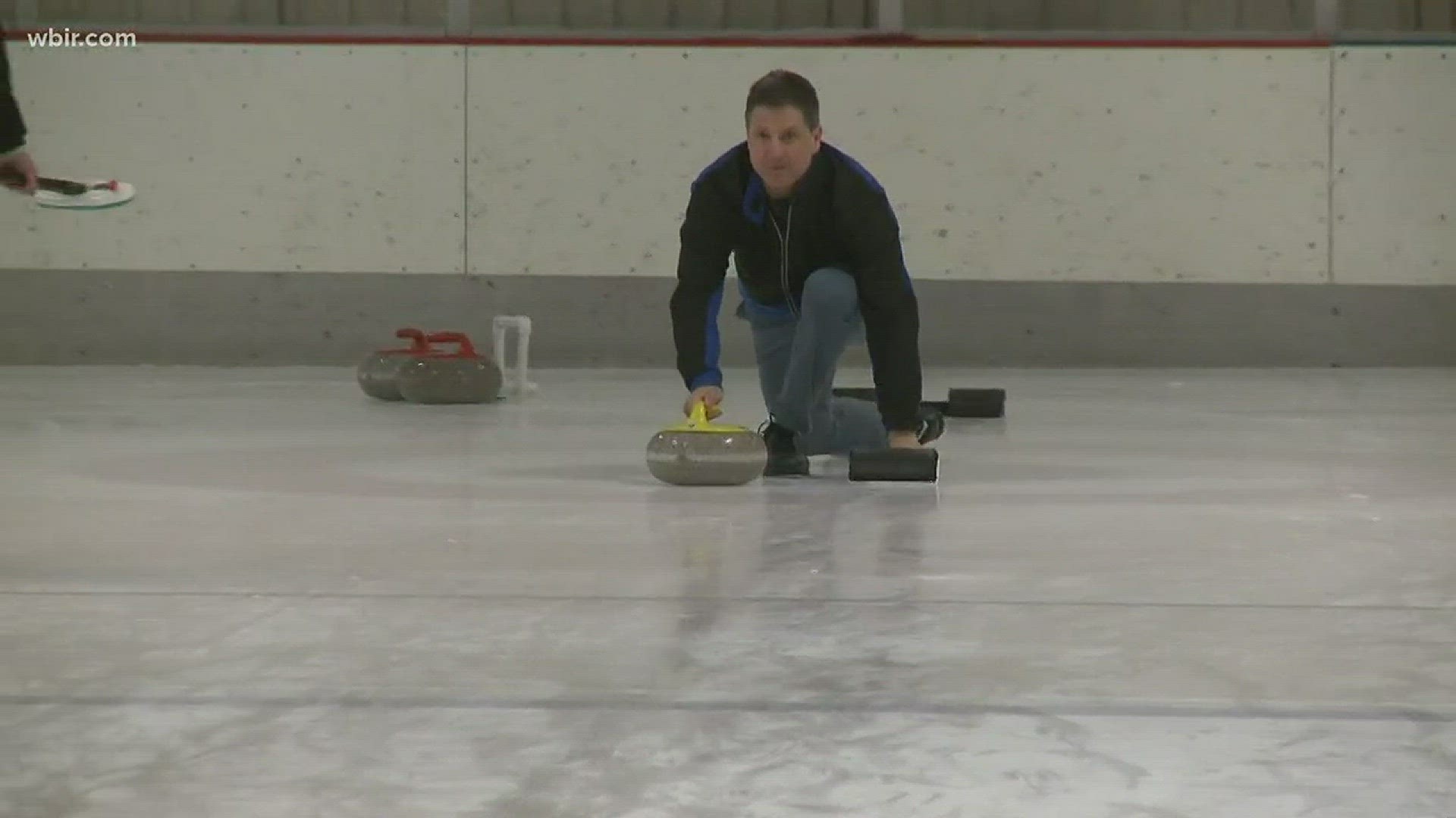 If you've been watching curling on the Olympics, you might wonder what the sweeping is about. Jeff Bunn from the Great Smoky Moutains Curling Club explains it for us.