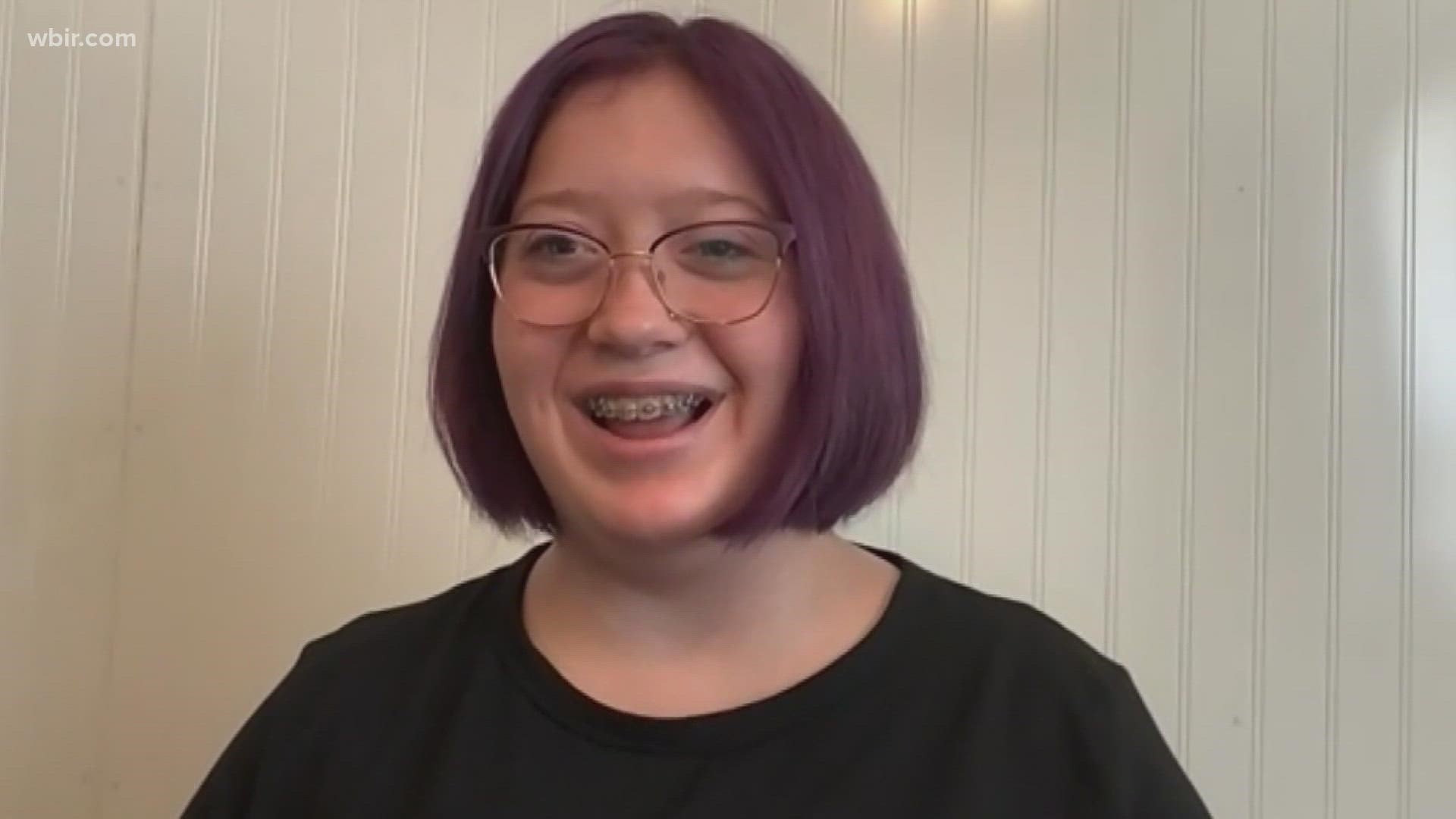 Katelyn Cook lives with Mosaic Down syndrome, but doesn't see it as a setback. Instead, she's raising awareness for those living with disabilities.