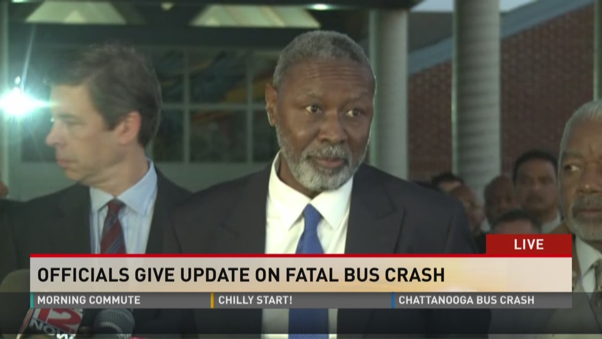 Officials gave an update on a deadly school bus crash that killed 5 students.