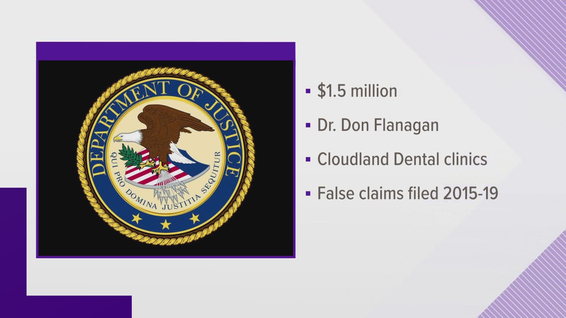 Dr. Don Flanagan knowingly submitted TennCare claims that identified Flanagan as the provider when it was actually uncredentialed dentists providing services.