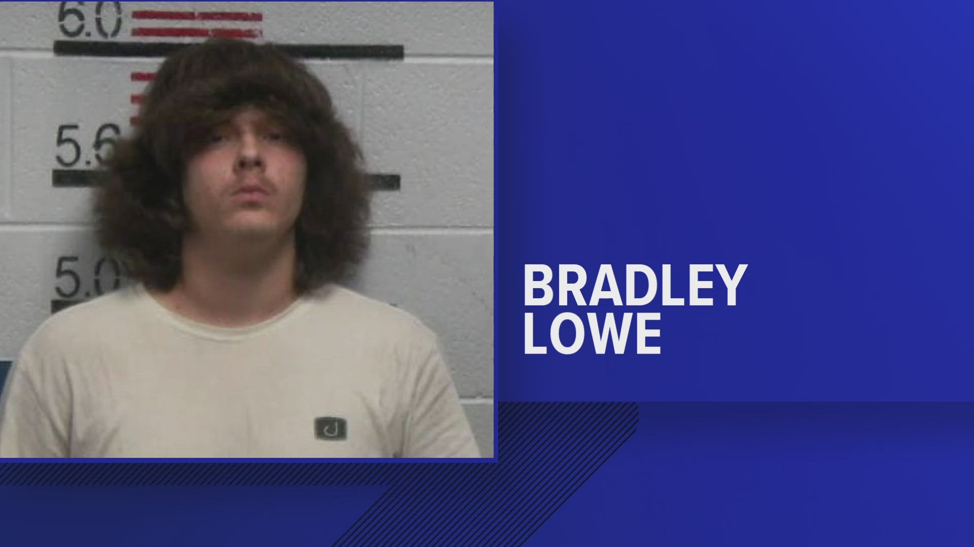 The Scott County Sheriff's Office said that Bradley Isaiah Lowe, 19, from Lancing, is being held on a $50,000 bond.