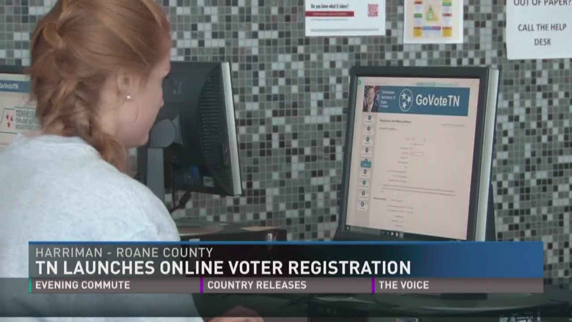State officials are hoping to make signing up to vote more convenient for Tennesseans by making it possible to register online.