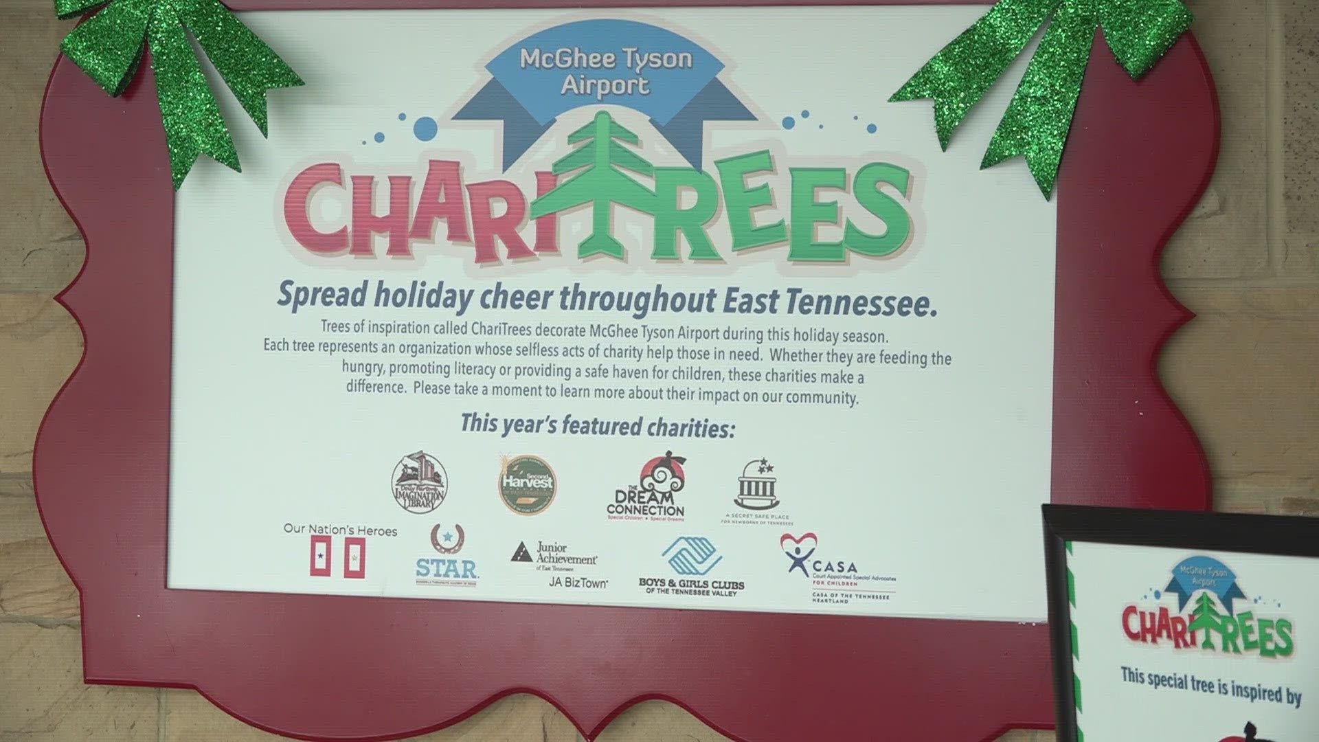 The "ChariTrees" program is raising awareness of the Imagination Library, Big Brothers Big Sisters of East Tennessee and several other nonprofits.