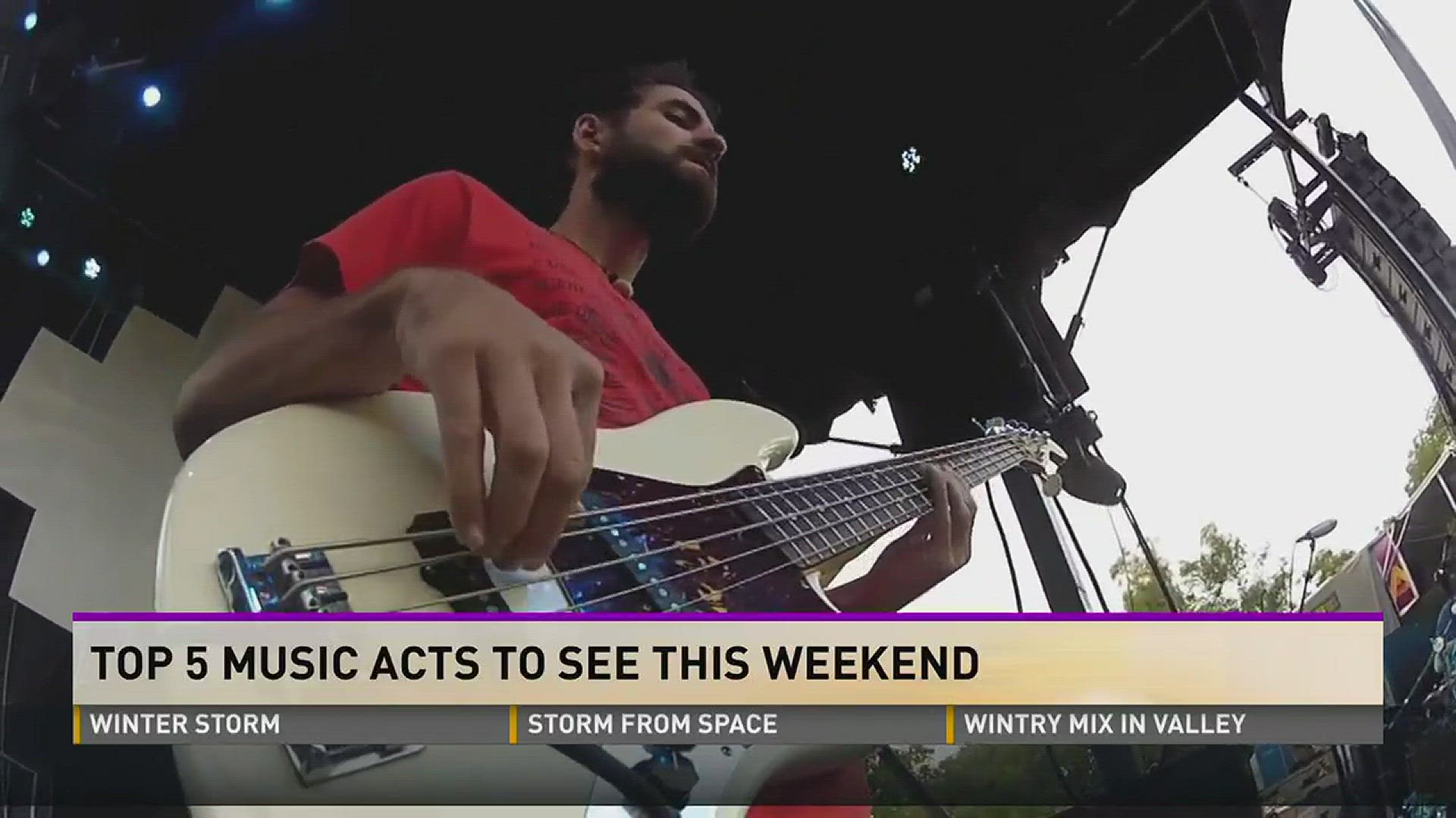 Top 5 Music Acts to See this Weekend