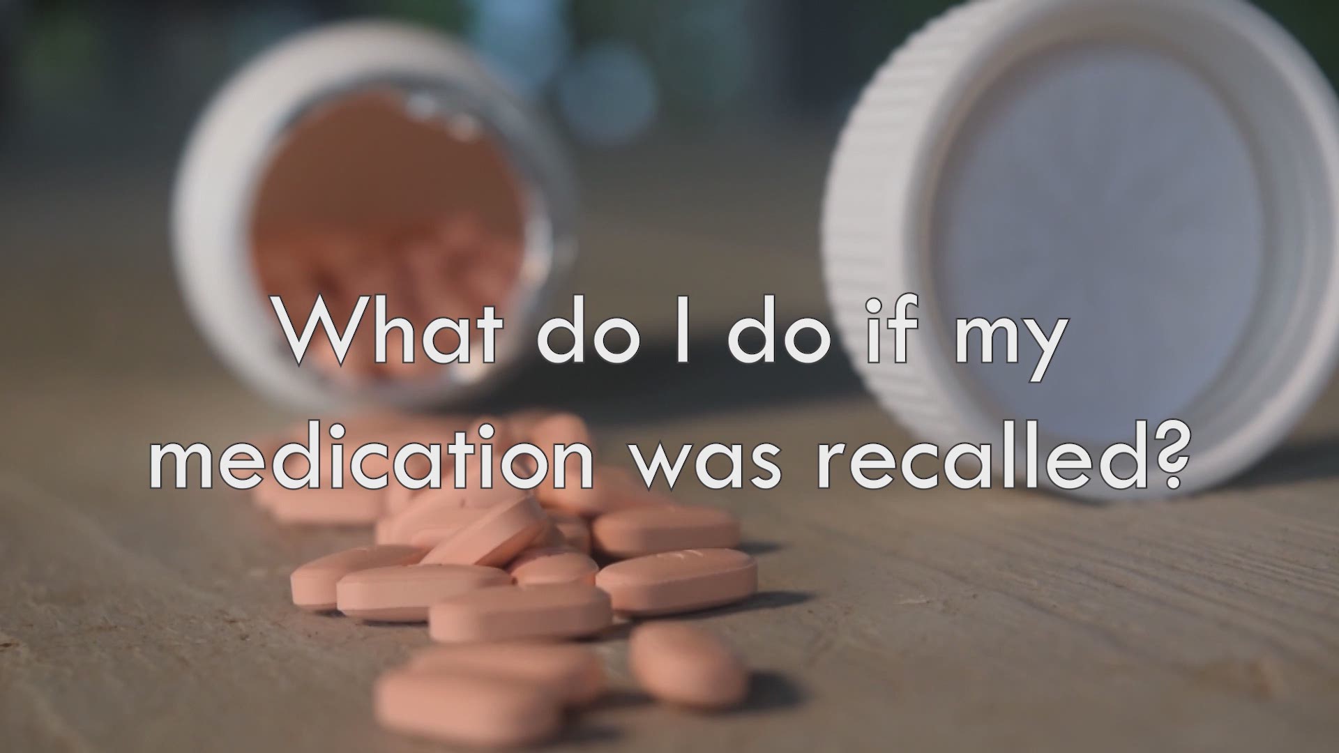 What do you do if your medication is recalled?