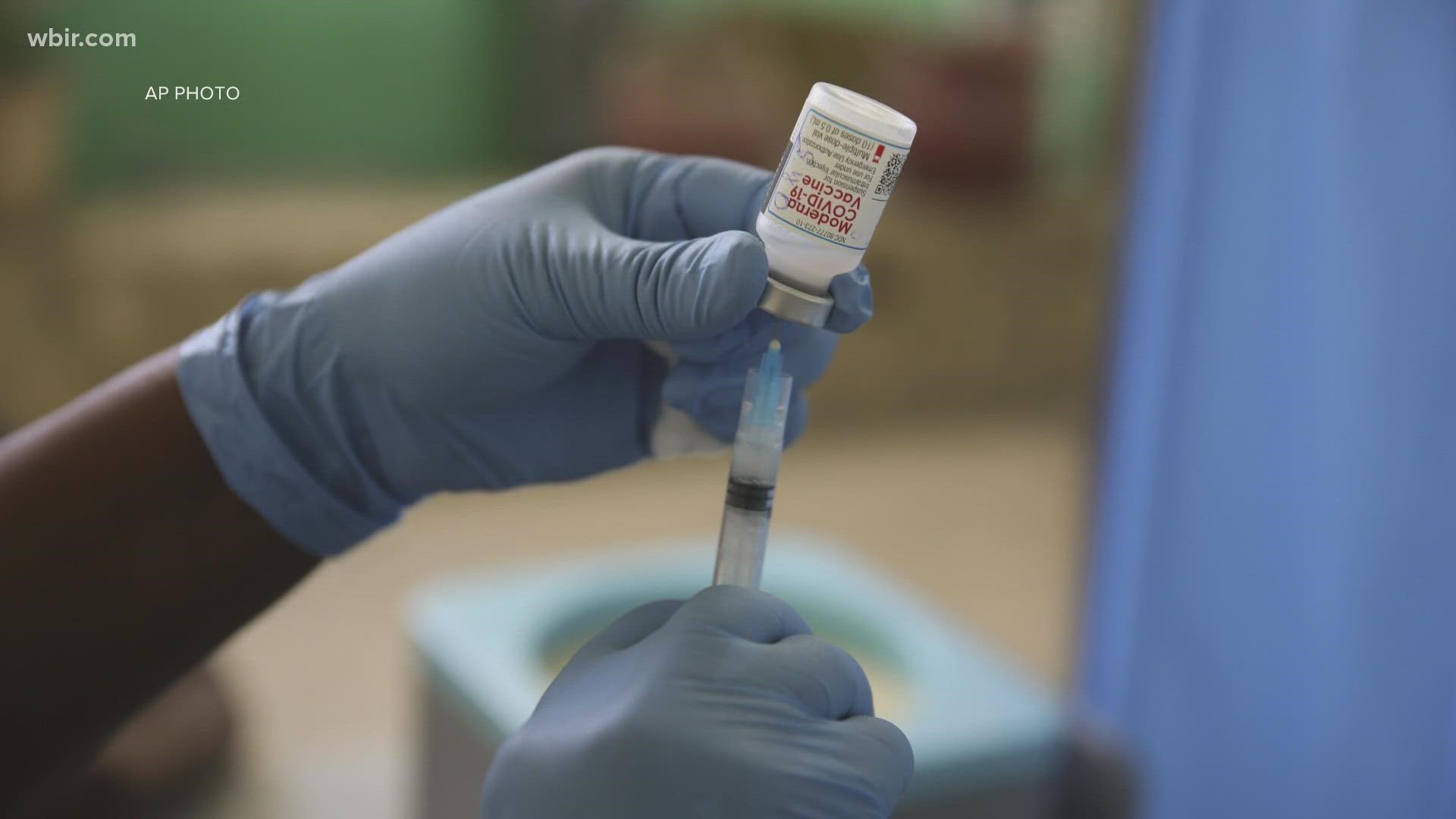 Just under 50% of Tennesseans are fully vaccinated against COVID-19. Health officials said they have not seen much of an increase of demand for vaccines lately.