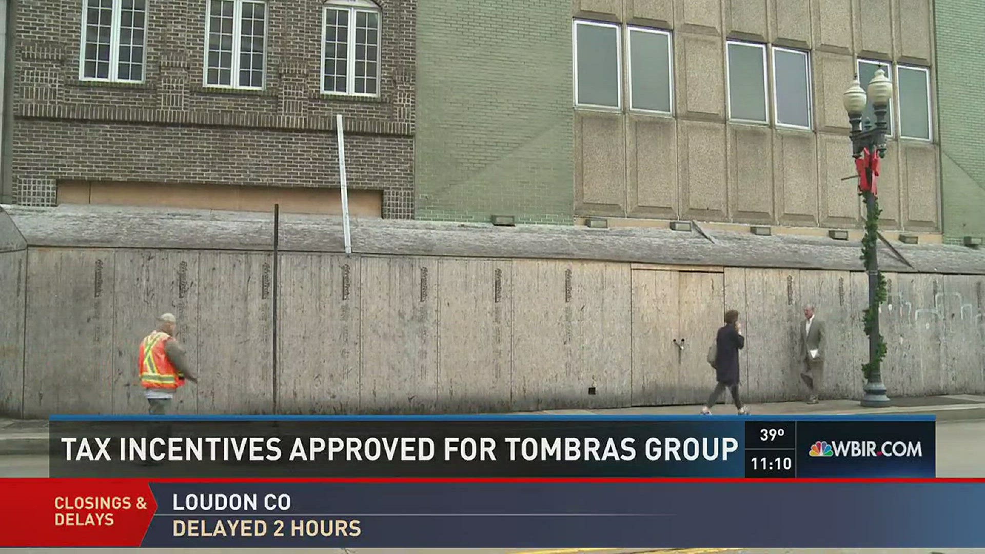 City Council approves TIF for Tombras Group. Proposal now goes to County Commission.