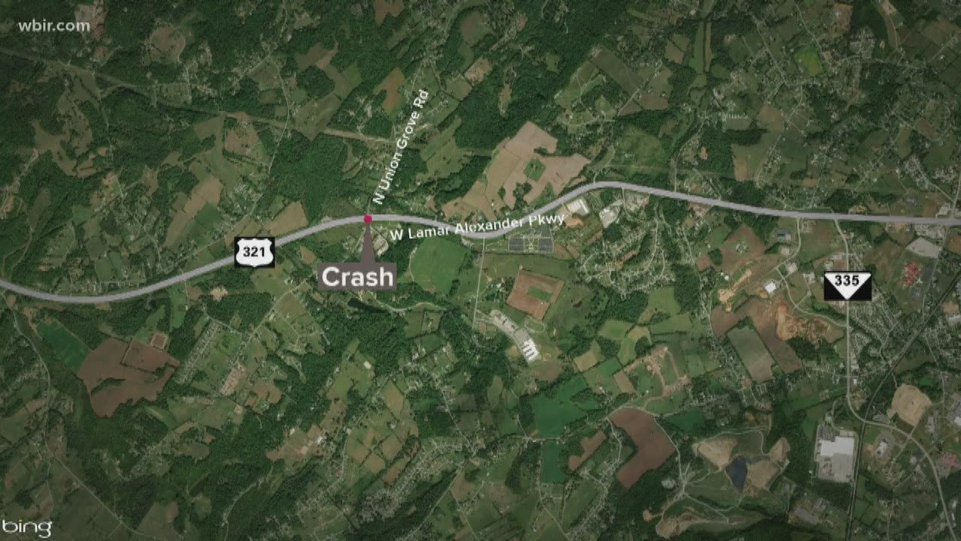 A fatal crash on Lamar Alexander Parkway at 7:43 a.m. Dec. 12 left a 65-year-old man dead.