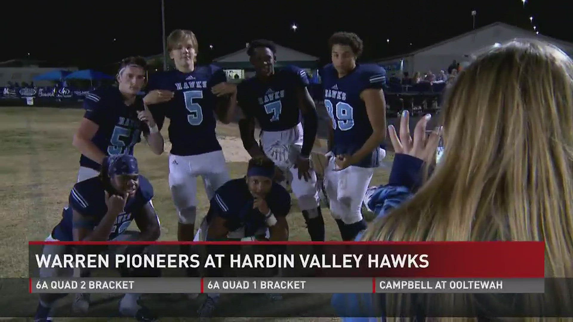 Hardin Valley defeats Warren County 35-14.