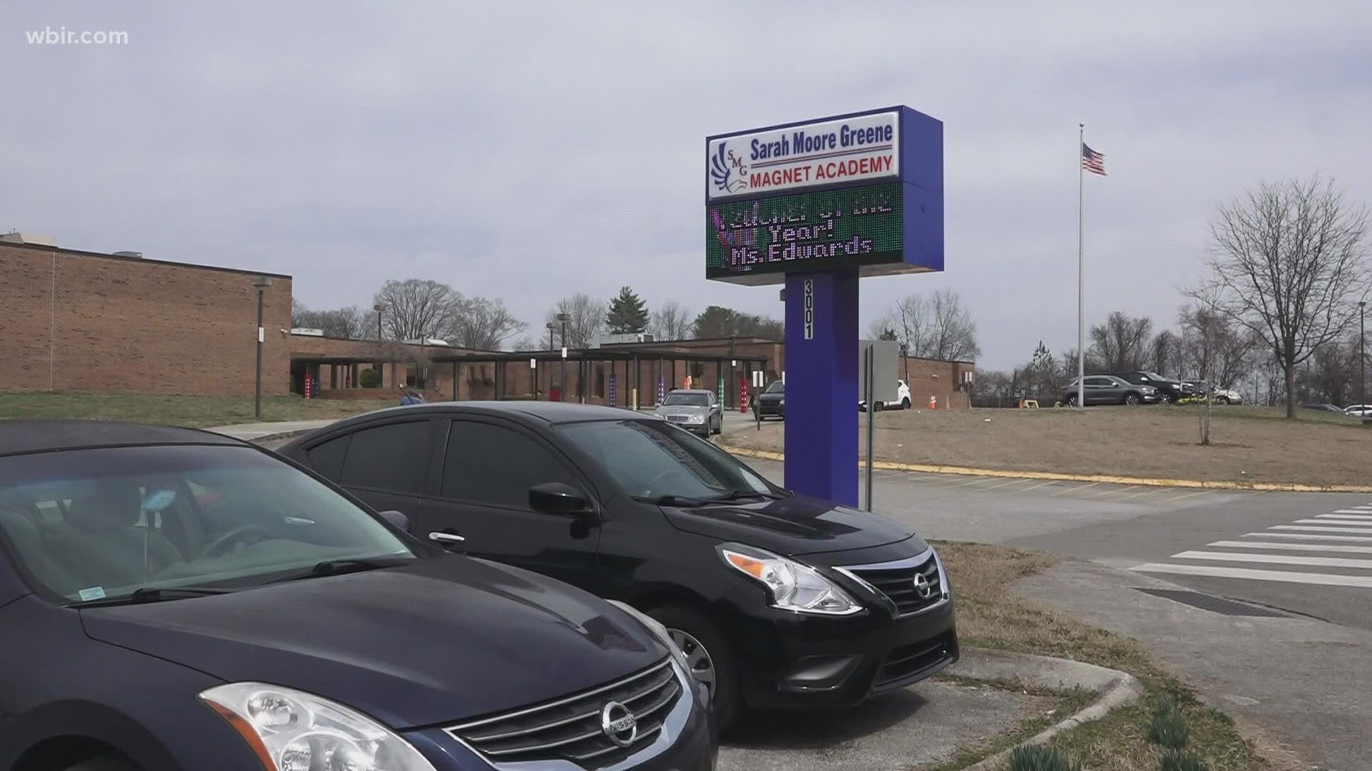 A Knox County Schools security officer disagrees with the district's investigation after a reported shooting outside a Knox County elementary school back in March.