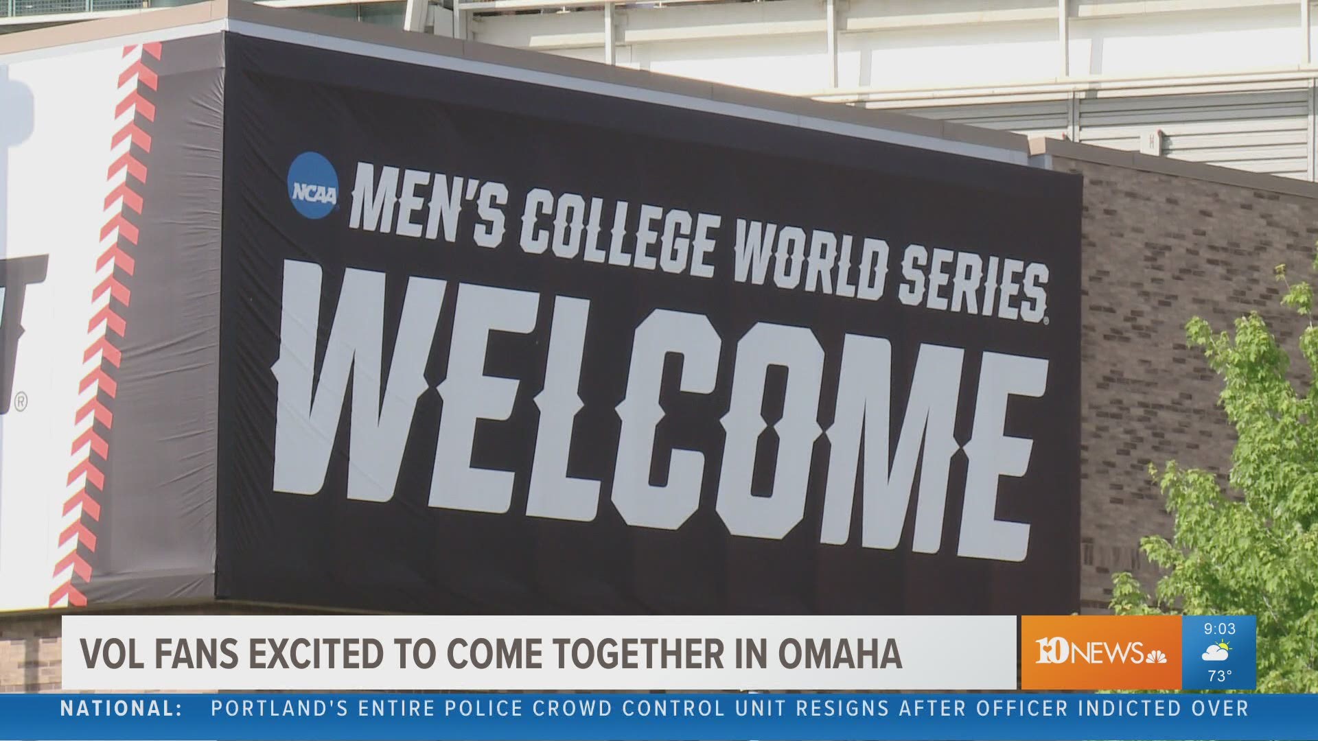 Tennessee head coach Tony Vitello encouraged Vol fans to drive the 920 miles from Knoxville to Omaha to cheer on UT in its first College World Series since 2005.