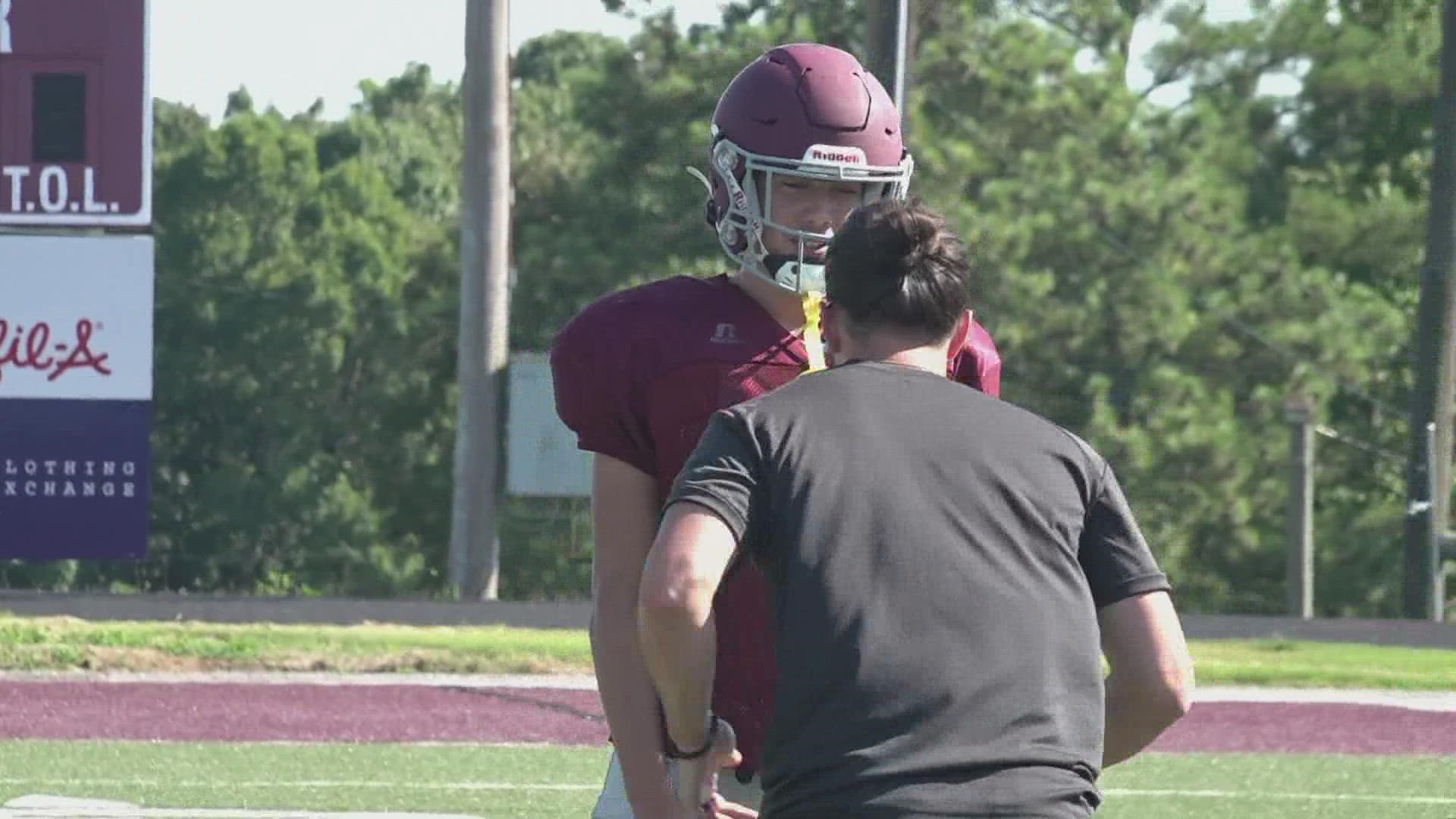 Leading up to the high school football season, the WBIR sports team is going to different practices all over East Tennessee and highlighting one standout player.