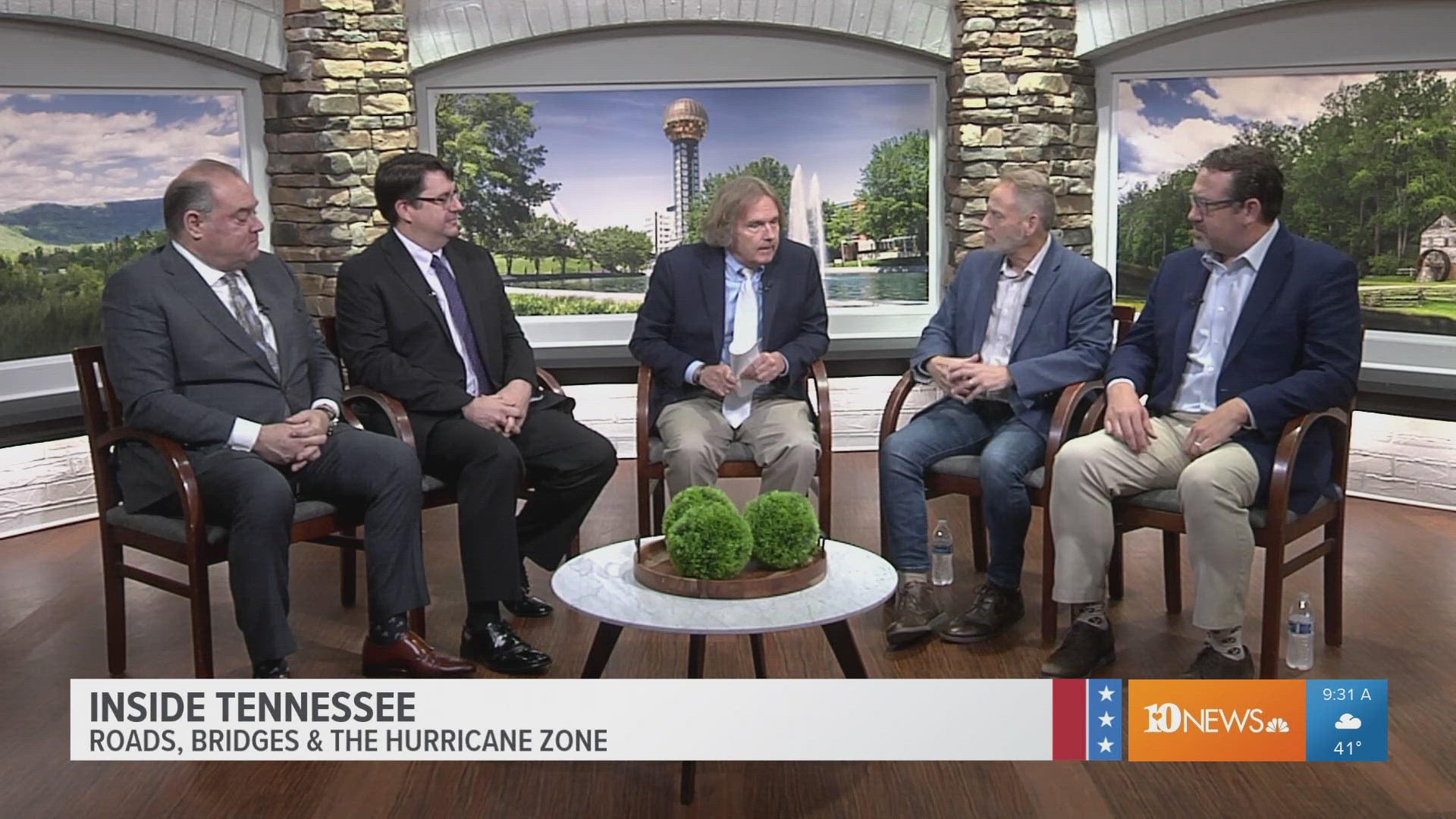 This week, we're talking roads, bridges and the hurricane zone in the aftermath of Hurricane Helene with our guest panelists.