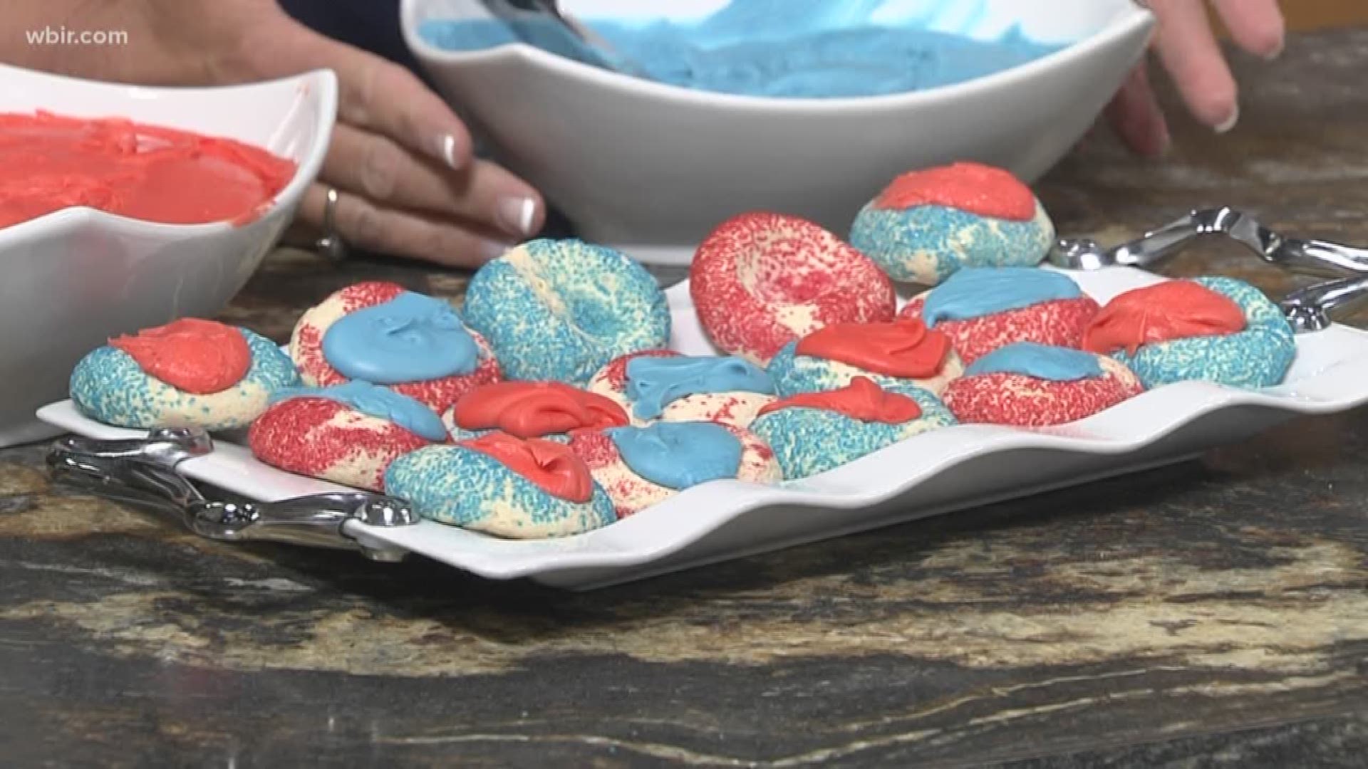 Betty Henry with B&G Catering serves up a great idea for a Fourth of July party treat!