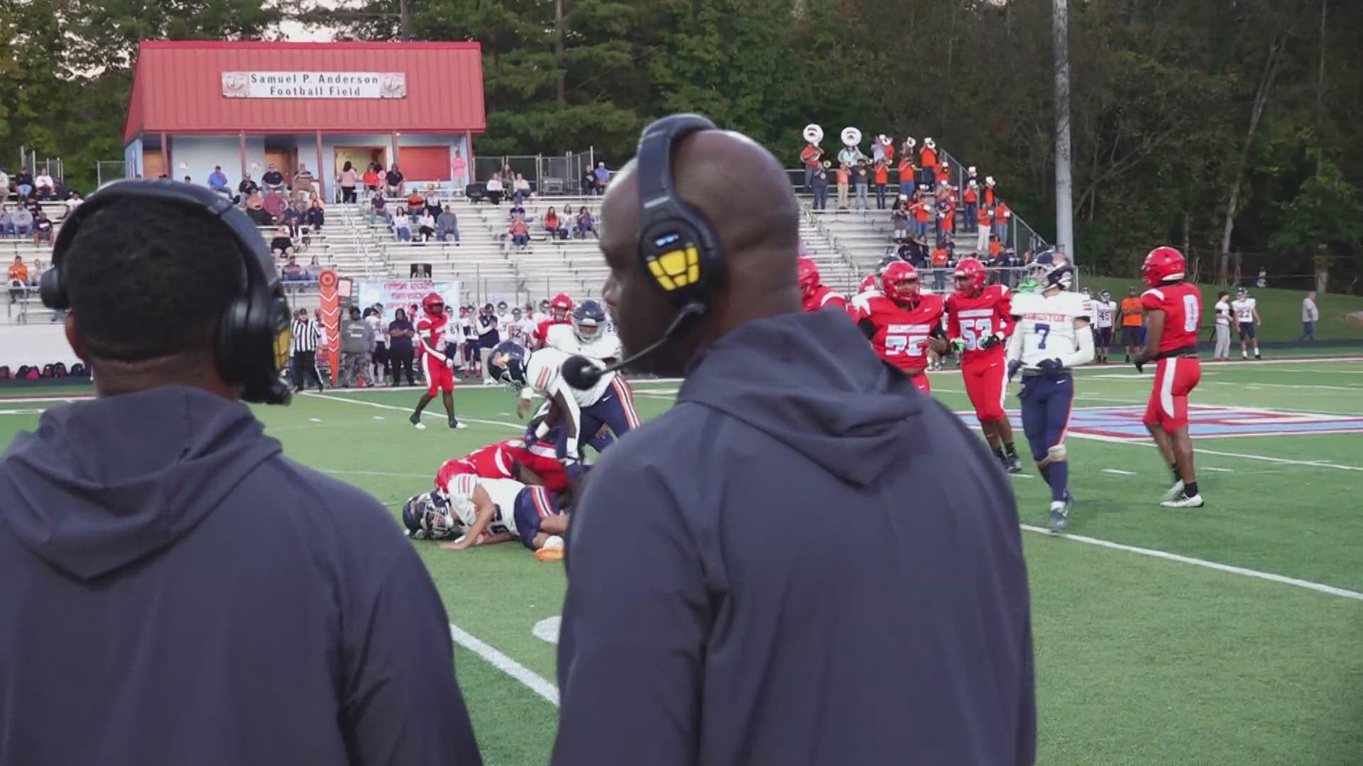 We mic'd up Austin-East head coach Stanton Stevens in the eighth week of high school football!