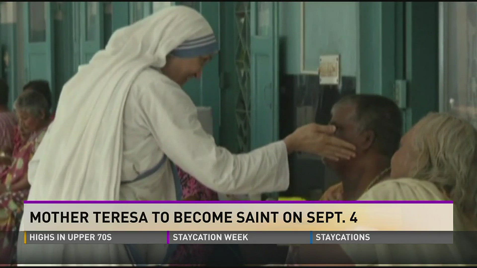 Pope Francis will sign the decree on Tuesday for the canonization of Mother Teresa.
