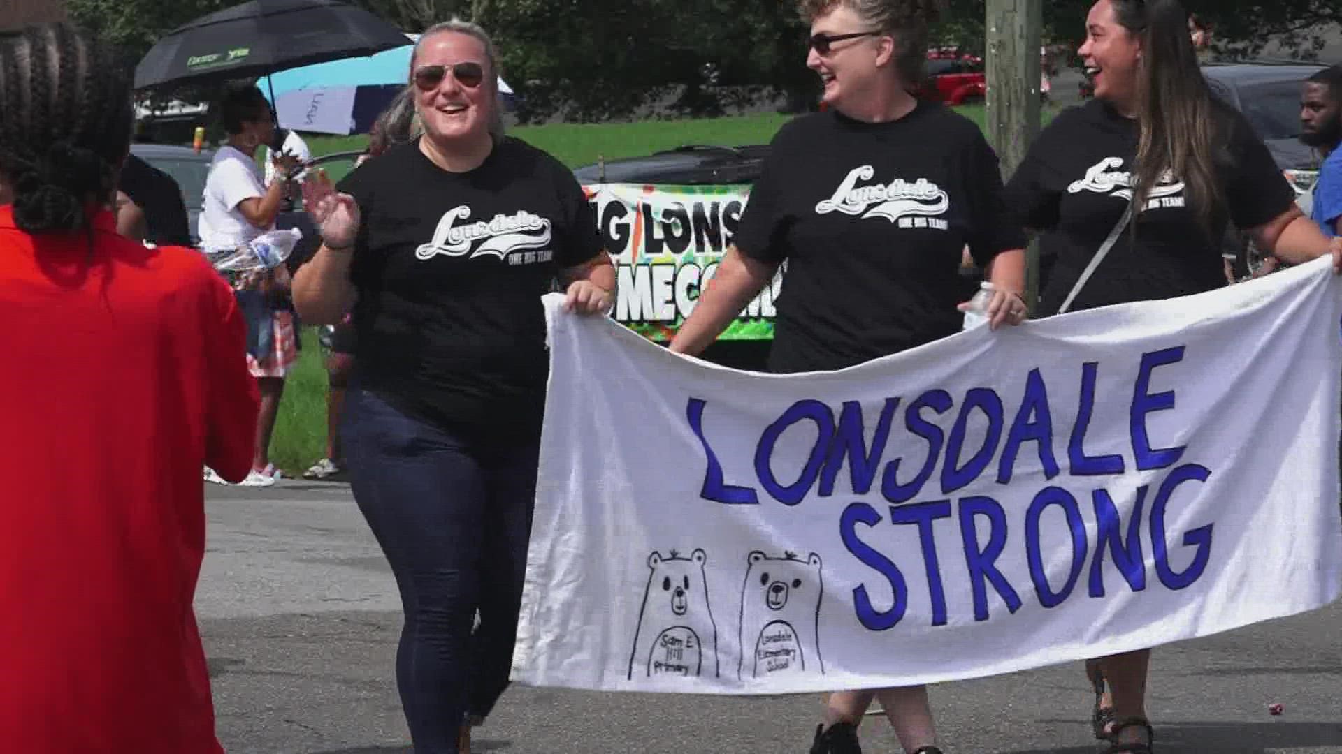 People in the Lonsdale neighborhood are celebrating the community and its rich history with a homecoming for another year.