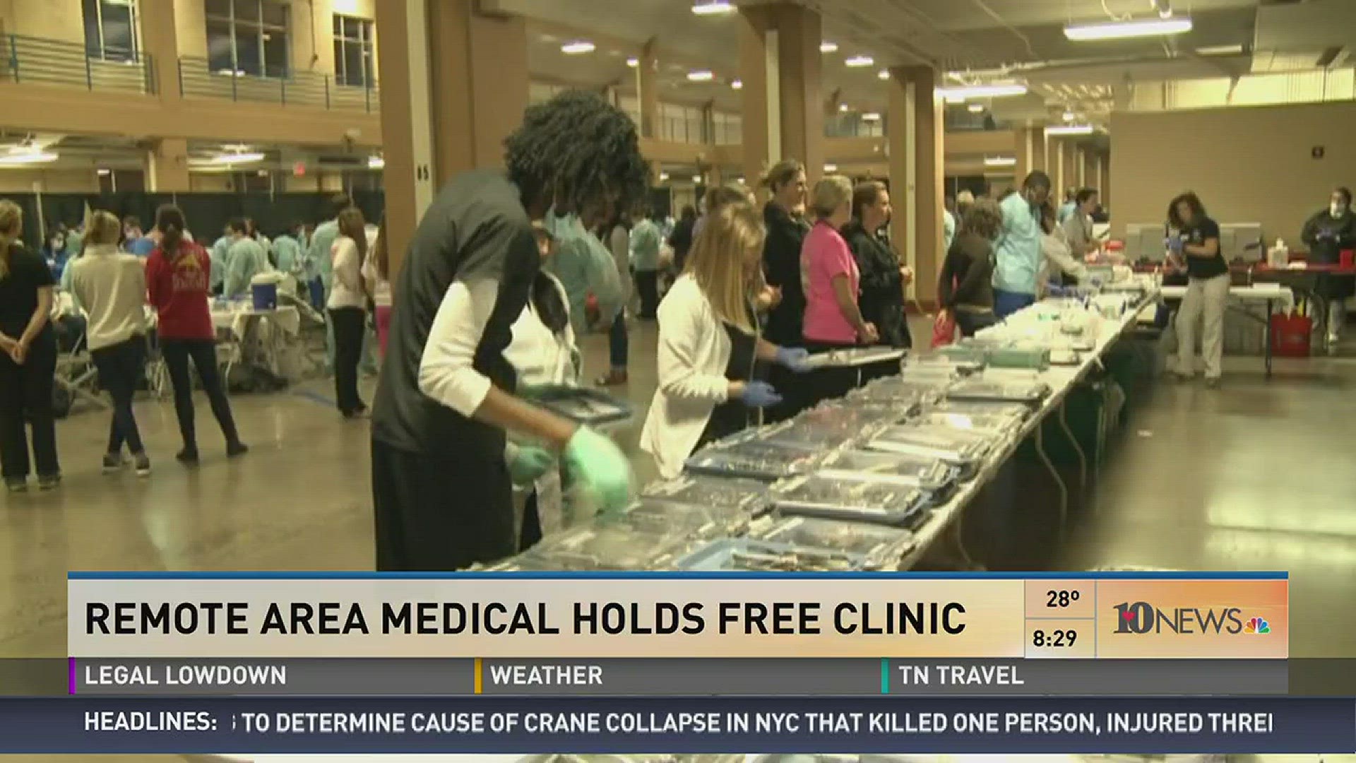 Remote Area Medical Holds Free Clinic 