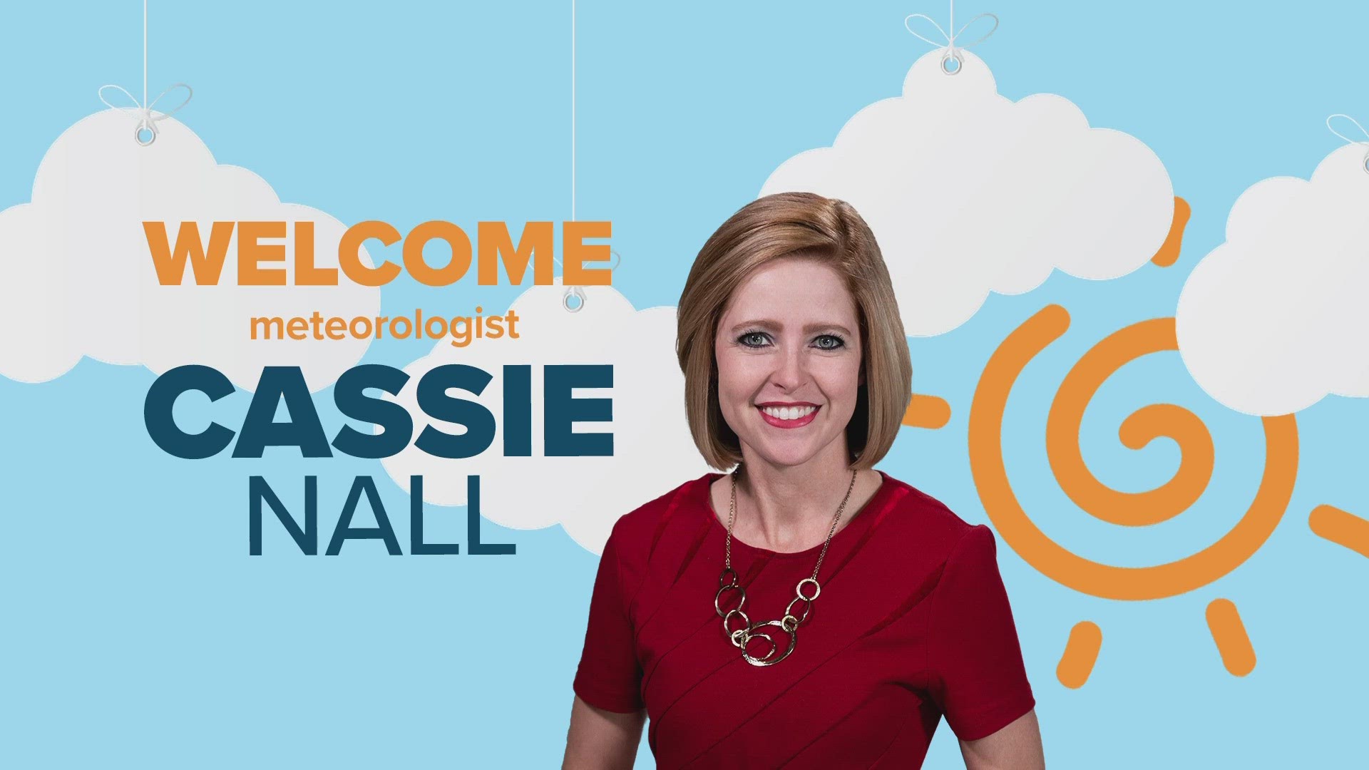 Welcome back, Cassie! We've missed you tons and we're so grateful to have you back in our Channel 10 family!