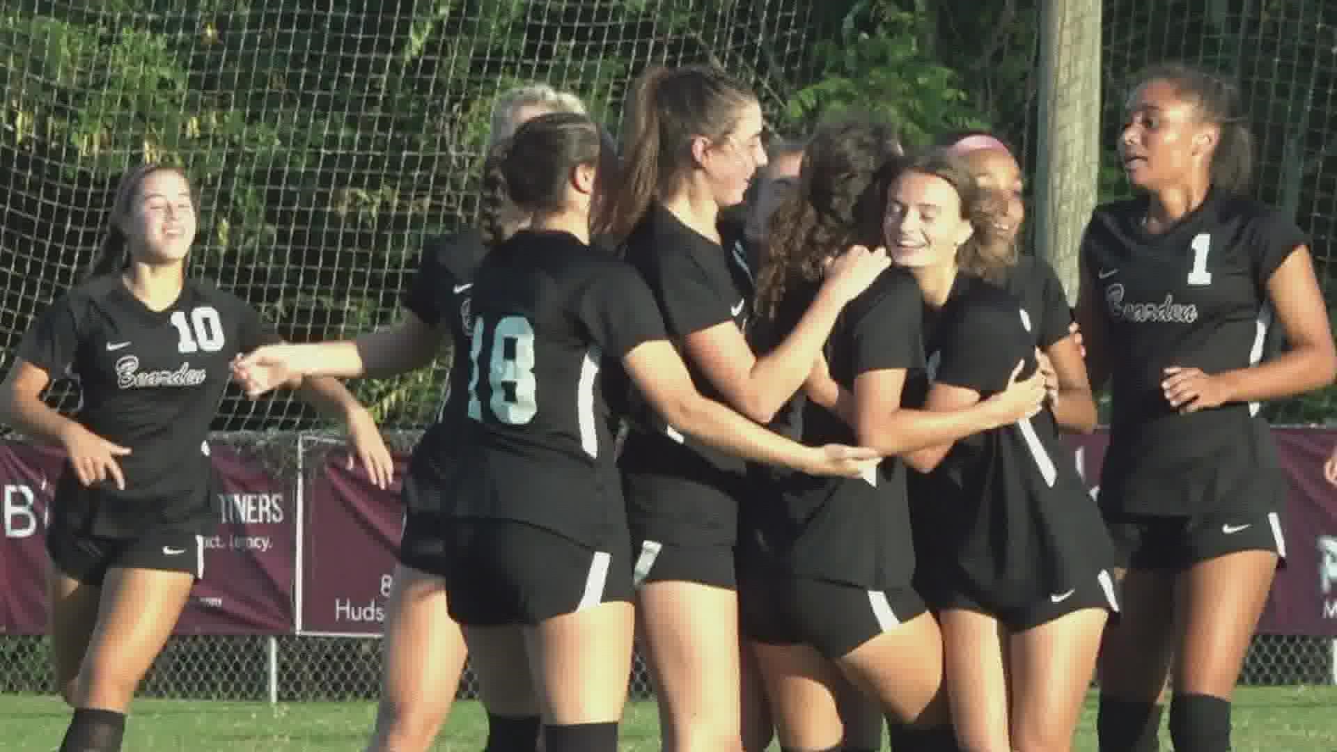 Barden Ridgebacks Soccer Bearden girls soccer is first in the nation | wbir.com