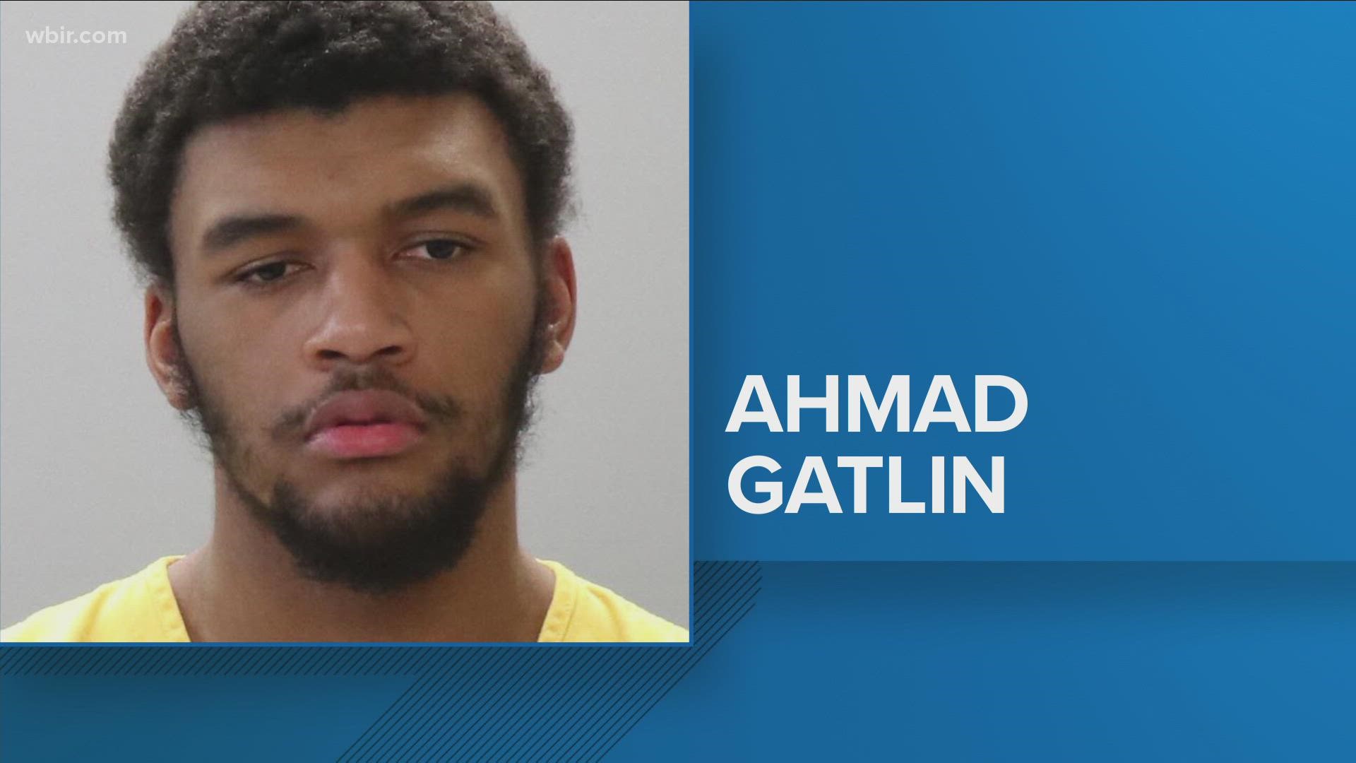 Ahmad J. Gatlin first was charged as a juvenile. His case has been moved to Knox County custody for prosecution as an adult.