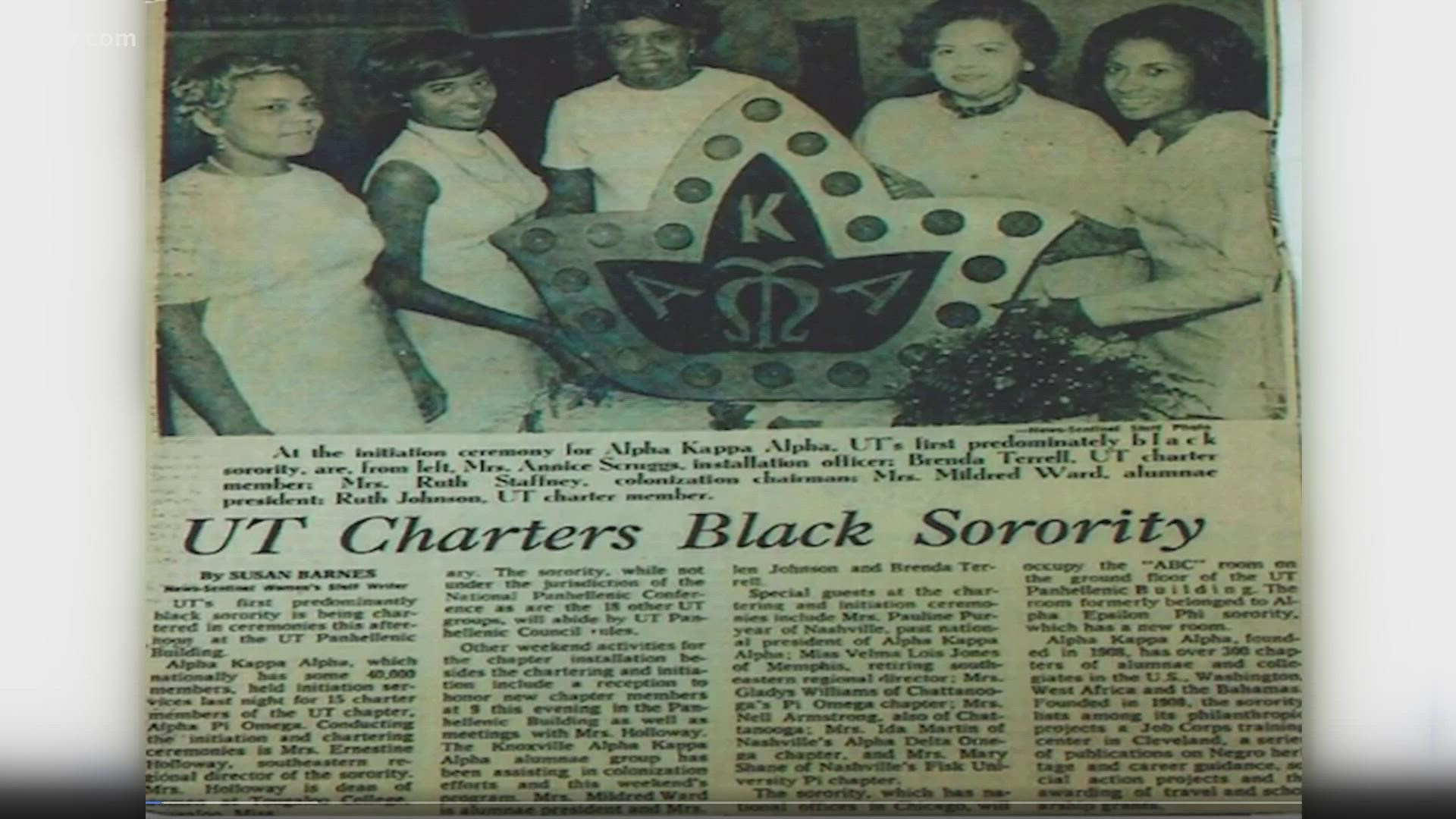 Saturday marked the 114th anniversary of when Alpha Kappa Alpha was created as a way for Black women to find support through college.