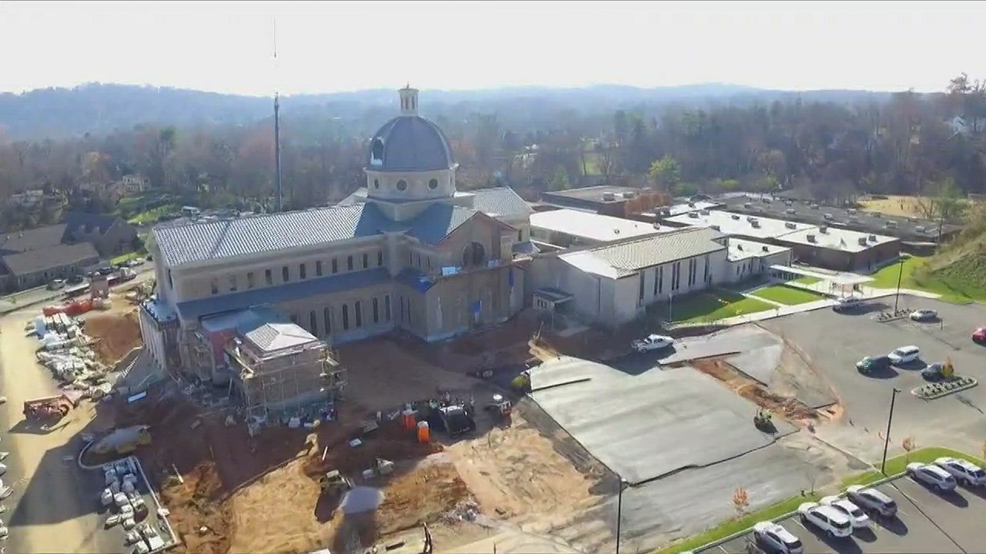 The new cathedral in Knoxville will be one of the biggest Catholic Churches in East Tennessee. It's  scheduled to open early next year.