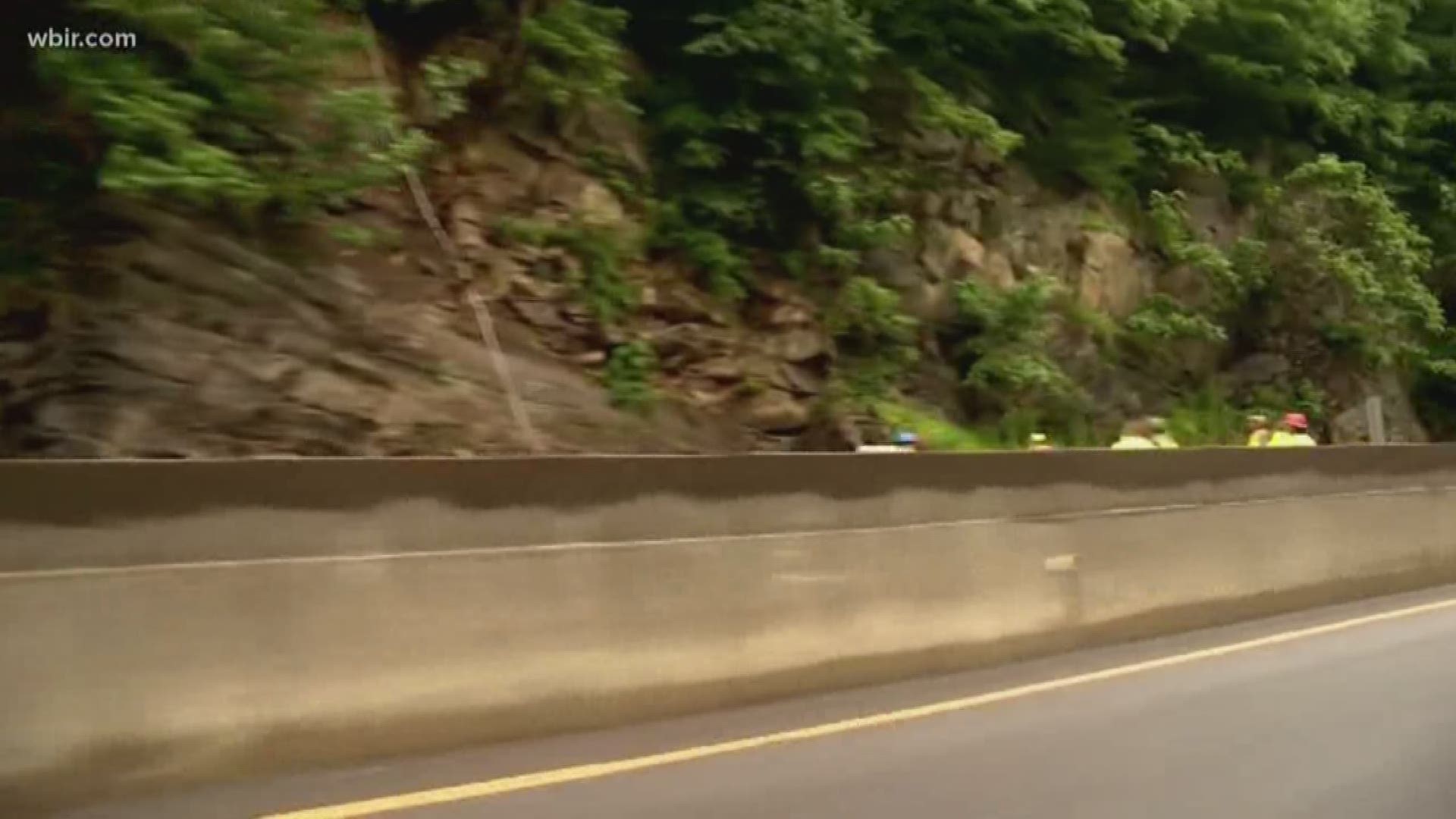 Crews are still working to clear a rockslide on I-40 ahead of the morning rush hour. 10News reporter Yvonne Thomas joins us live near the Tennessee-North Carolina line.