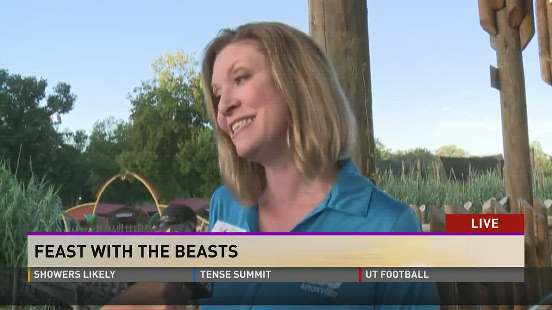 Zoo Knoxville's Feast with the Beasts is held Saturday from 7-11 p.m.