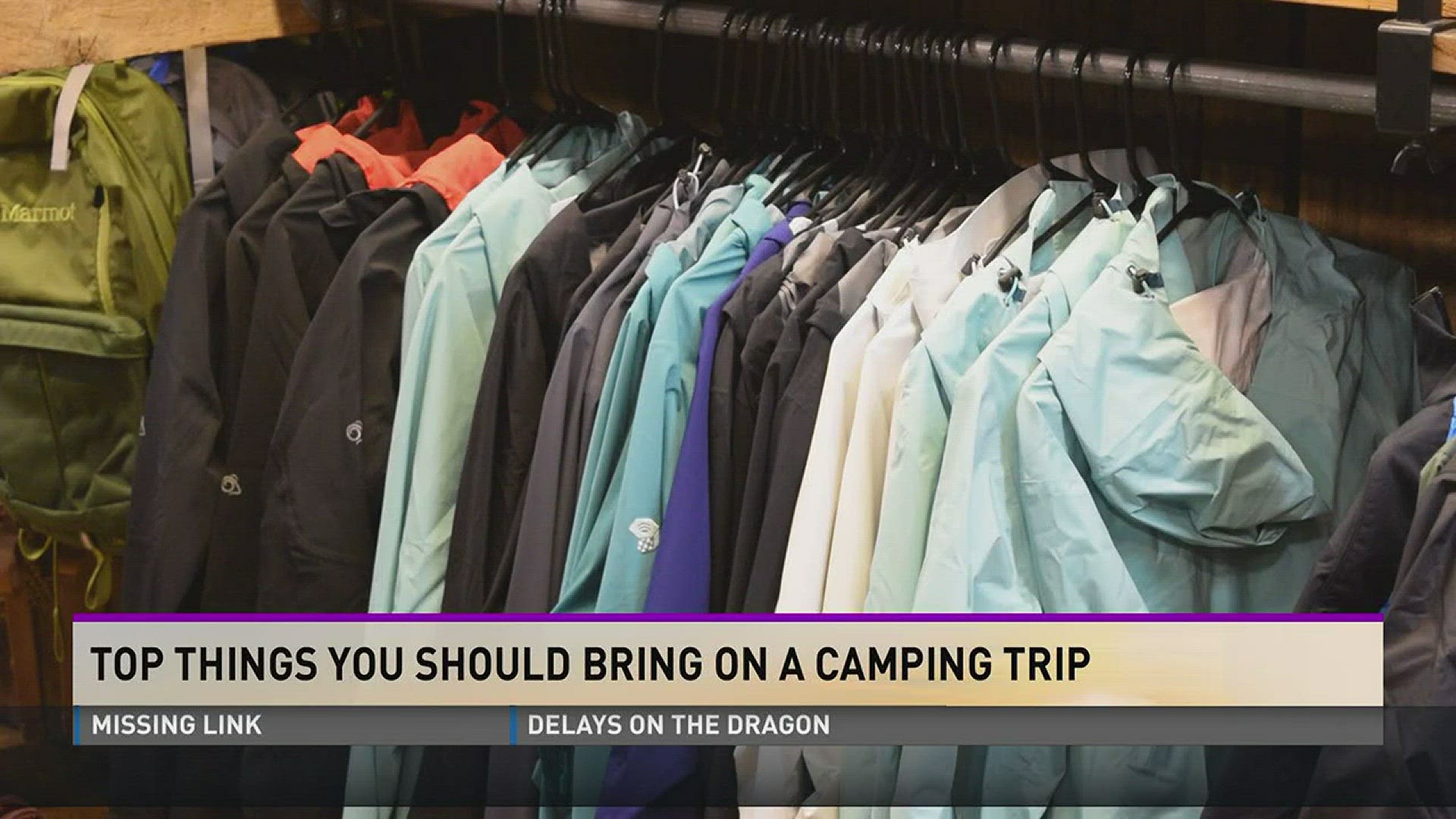The top things you should bring on a camping trip.