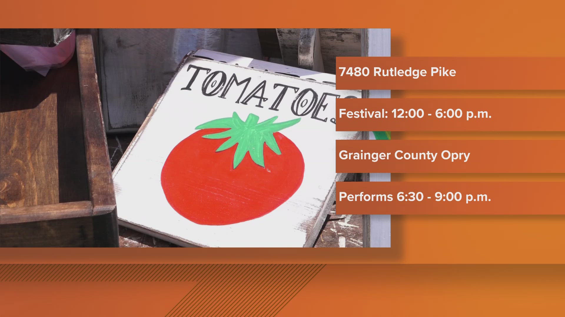 The 32nd annual Grainger County Tomato Festival kicks off today! 