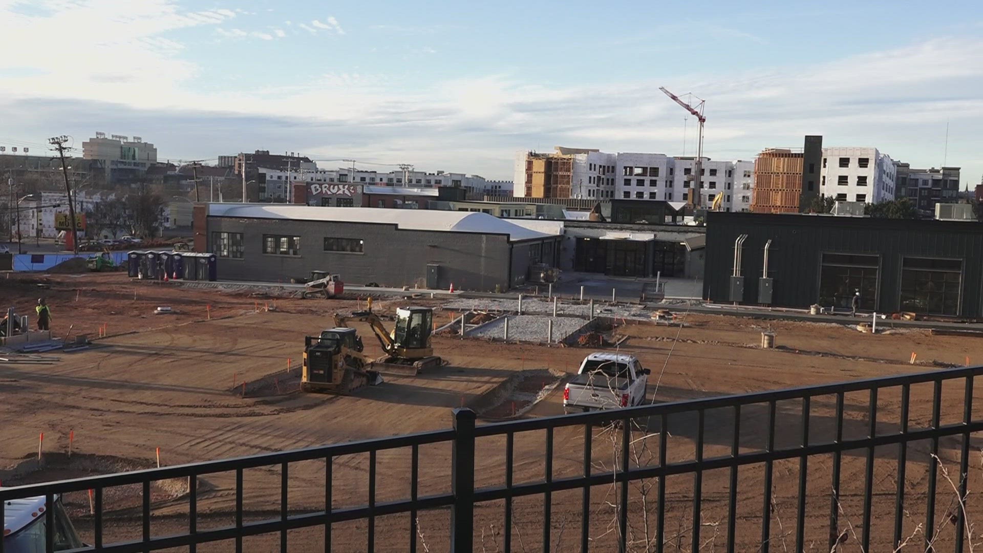 The new food hall in South Knoxville was supposed to open before the end of 2023.