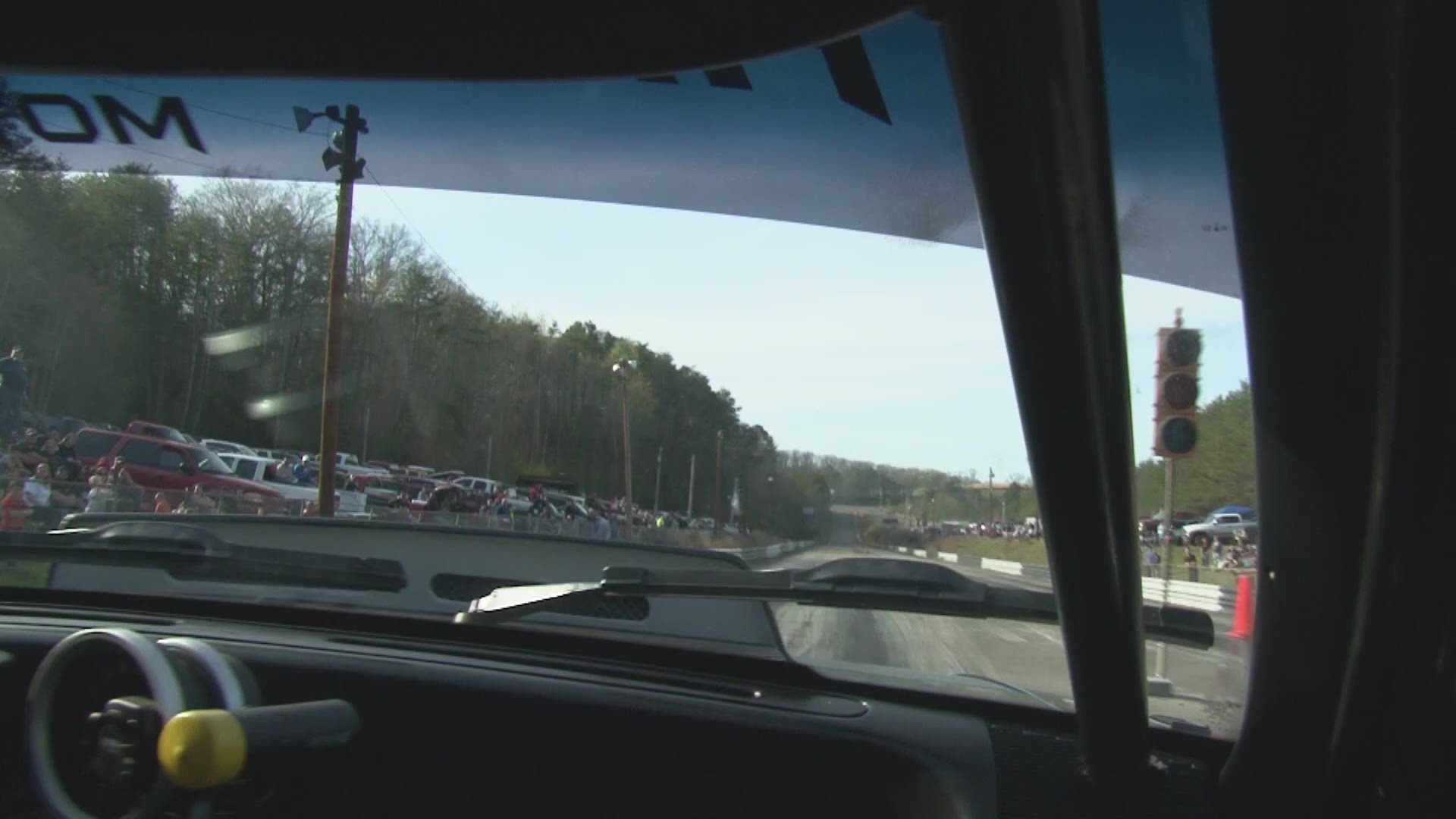 Hundreds of drivers and car enthusiasts packed the English Mountain Raceway in Newport for a winner-take-all race and to visit with Kye Kelley from the Discovery Channel program "Street Outlaws."