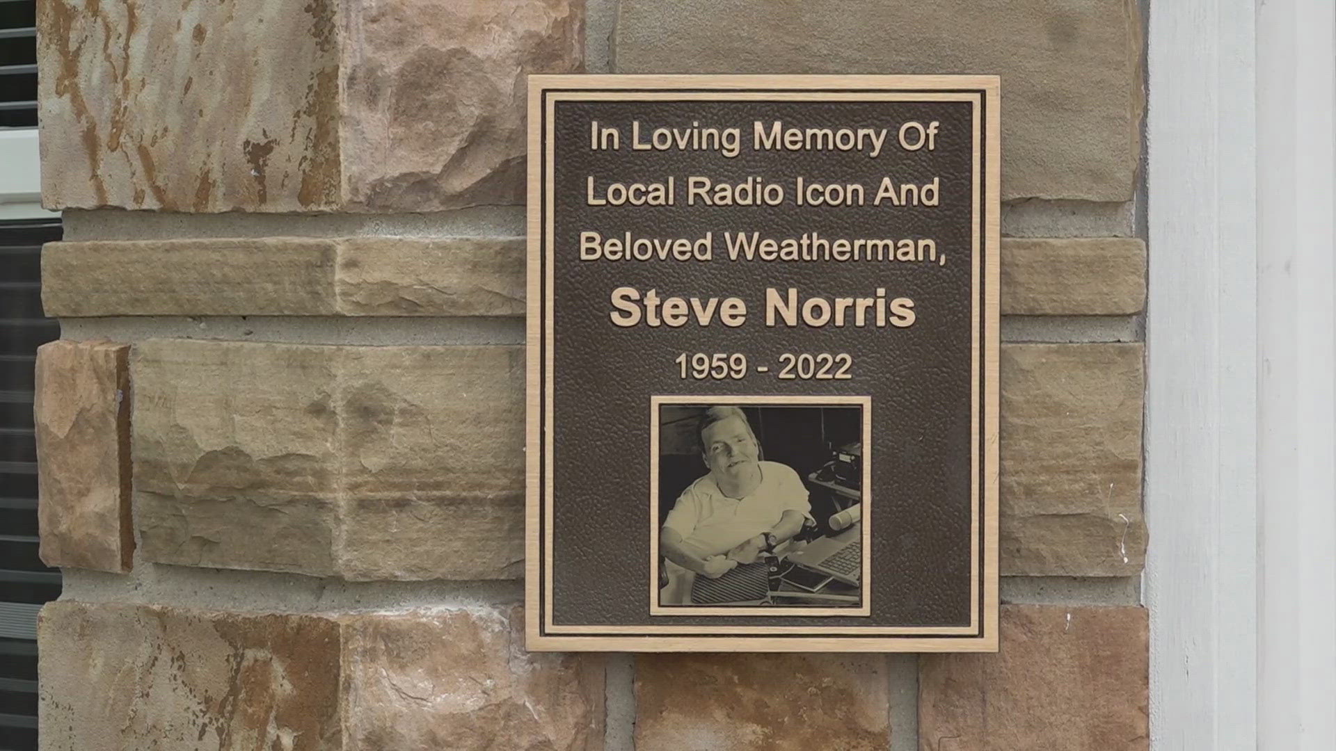 Steve passed away in 2022. On Friday, the community honored his memory with a plaque on his former workspace in downtown Crossville.