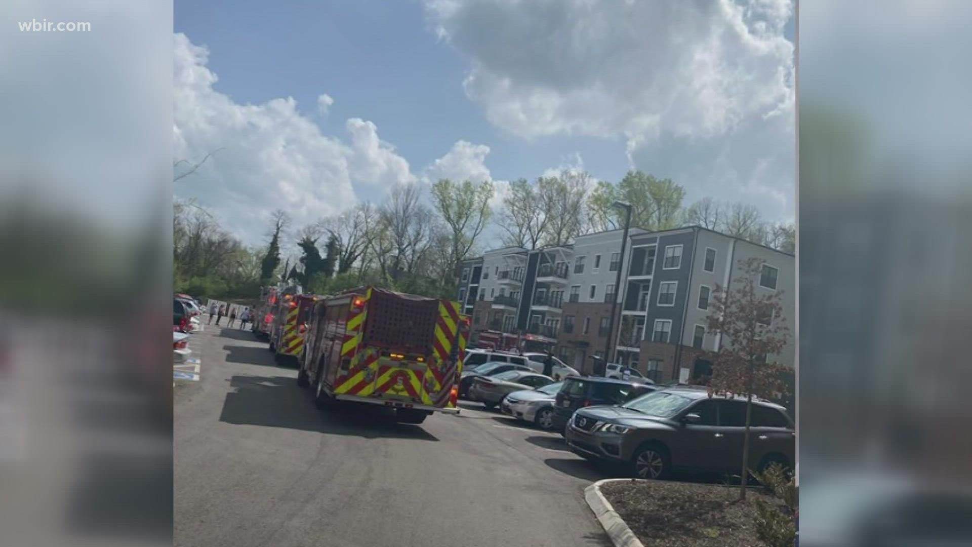 KFD responds to fire at The Flats at Pond Gap in Knoxville